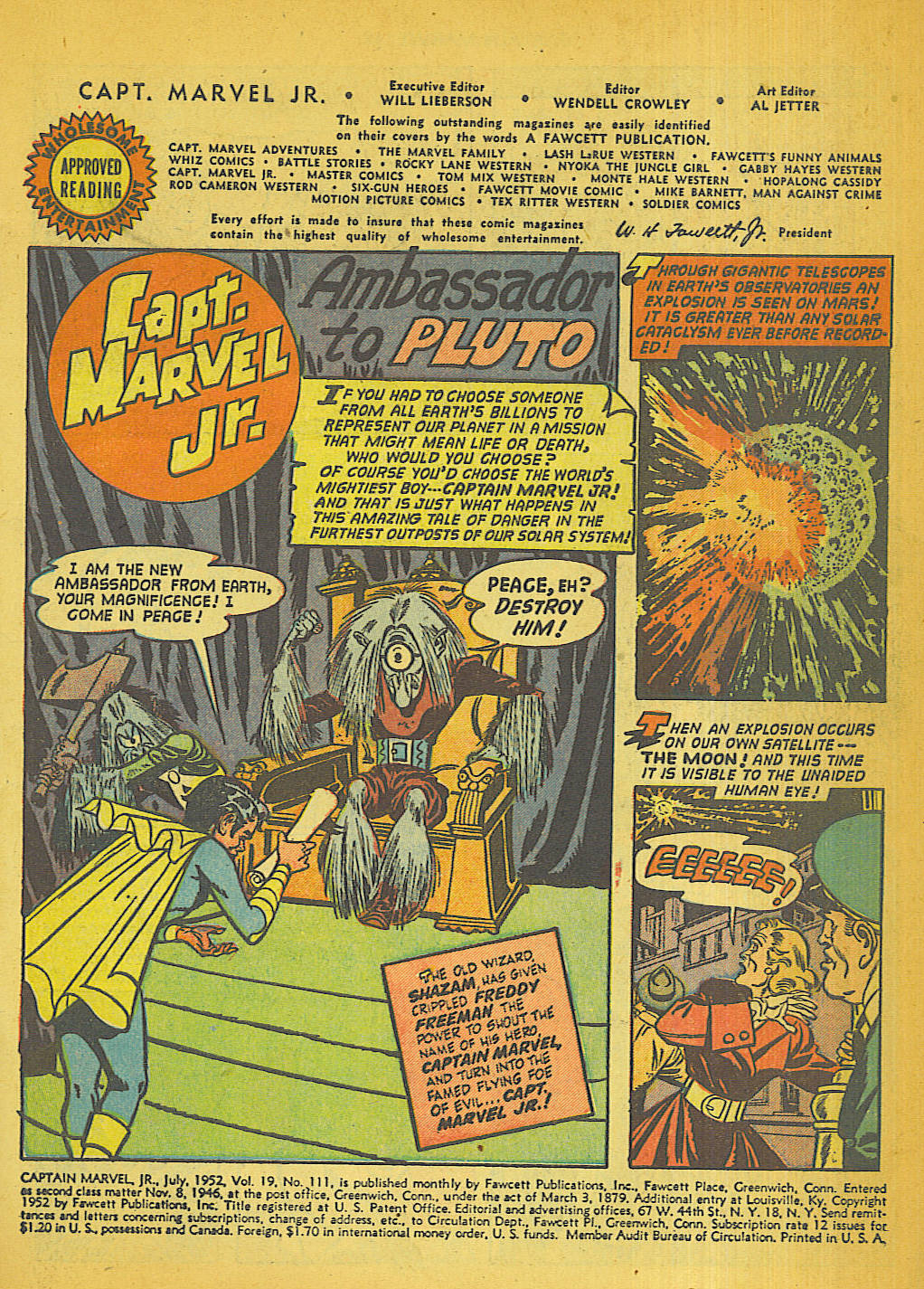 Read online Captain Marvel, Jr. comic -  Issue #111 - 2