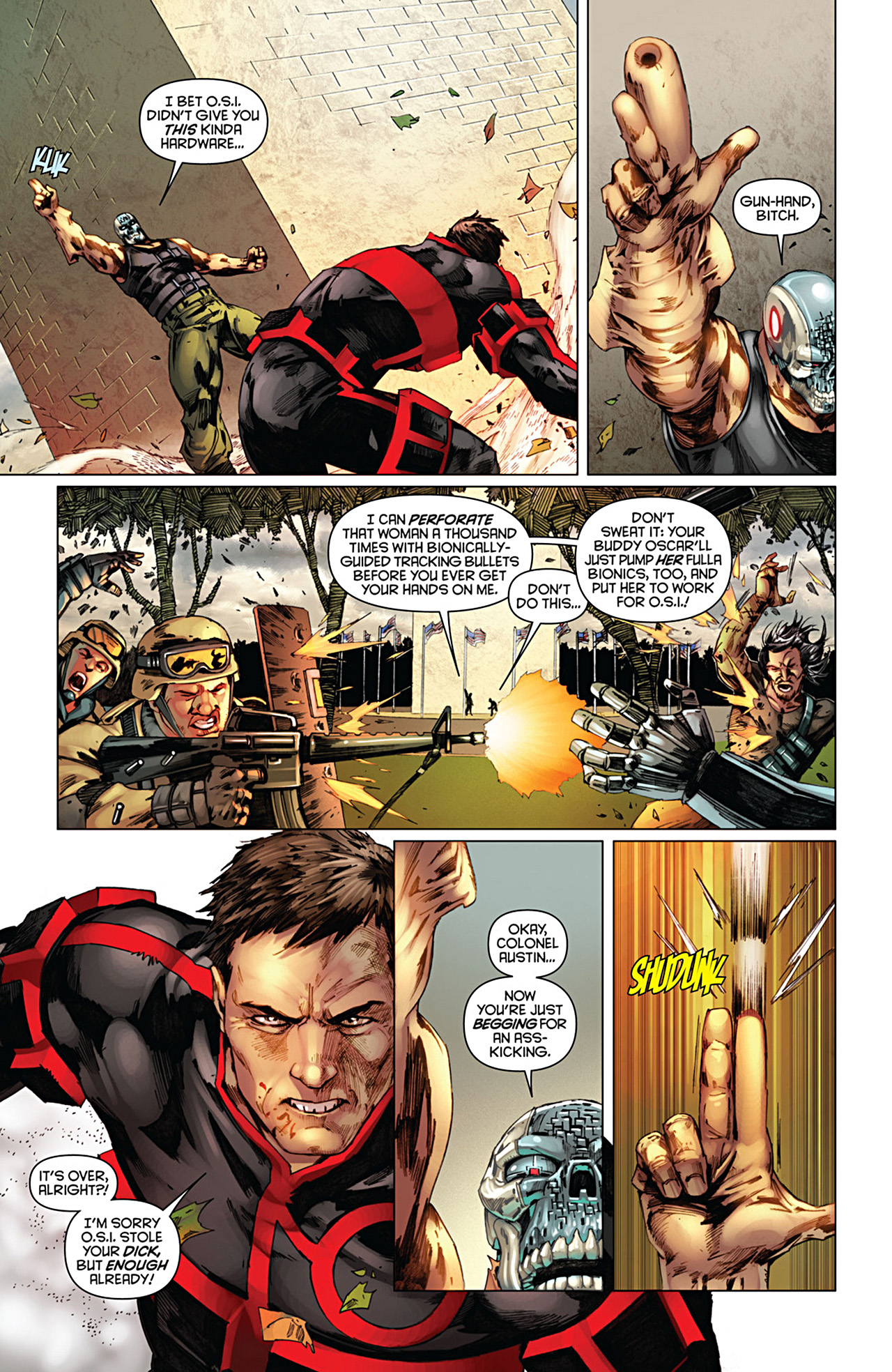 Read online Bionic Man comic -  Issue #10 - 12