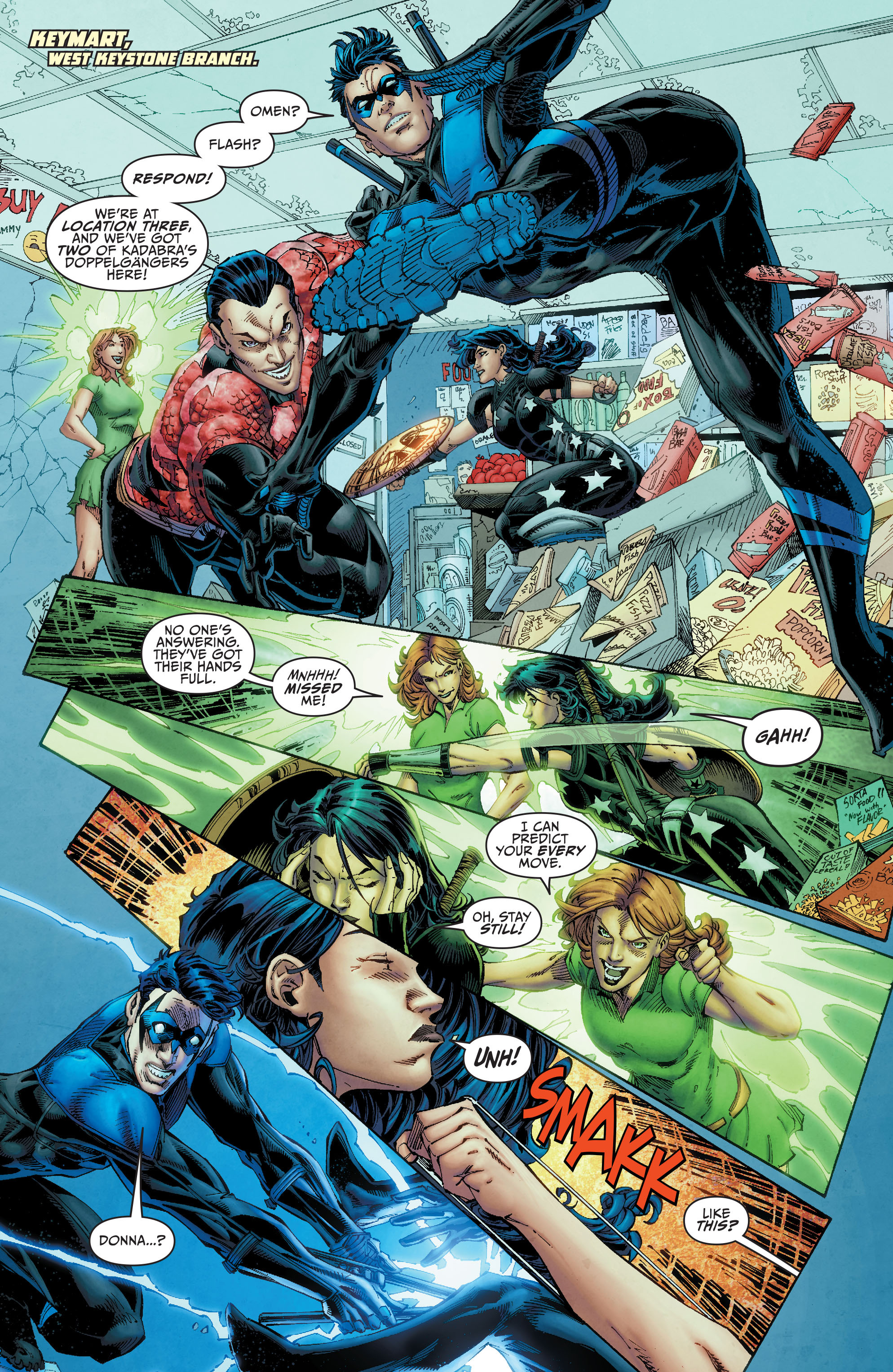 Read online Titans (2016) comic -  Issue #4 - 17
