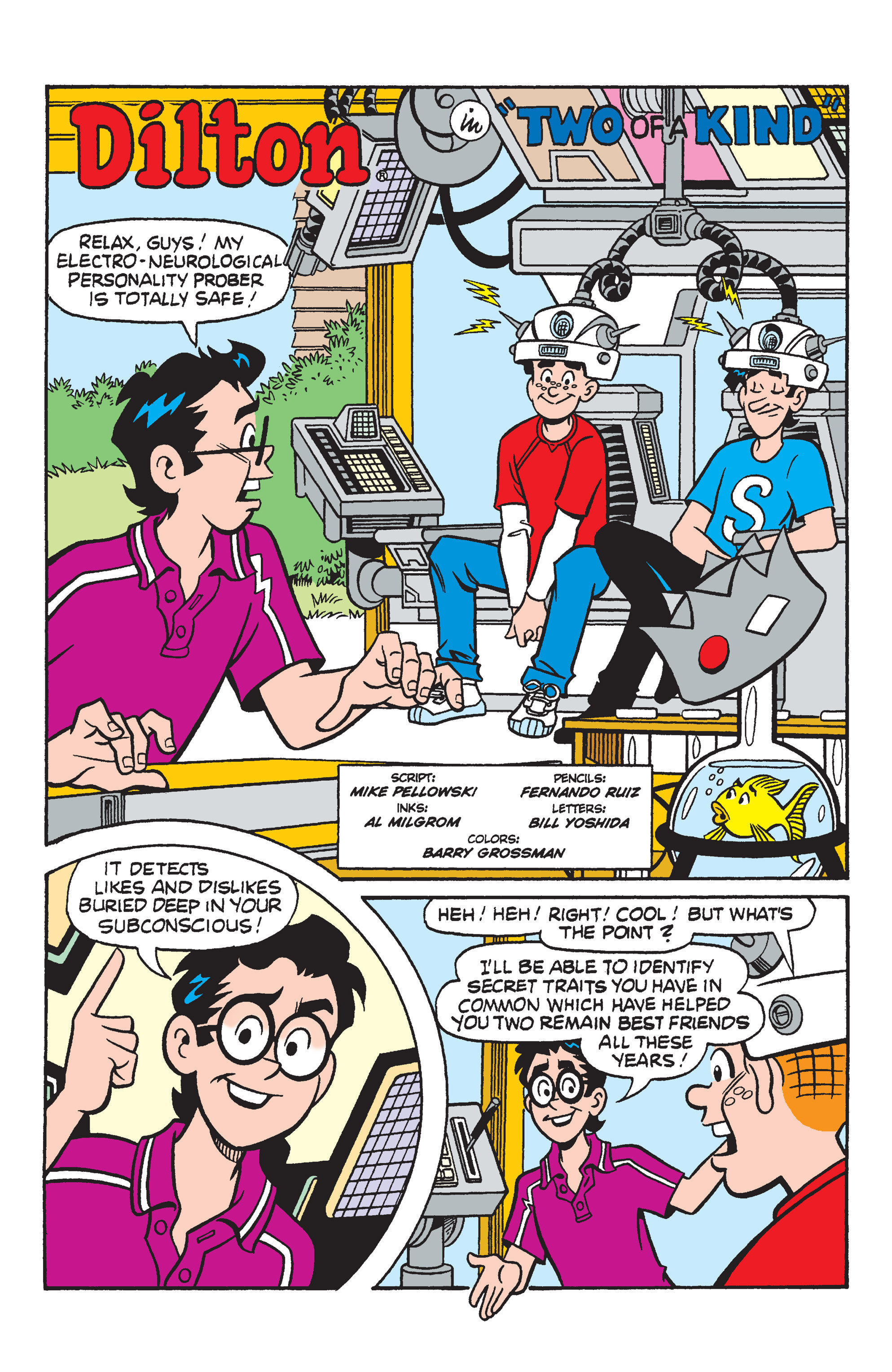 Read online Dilton's Doofy Inventions comic -  Issue # TPB - 3