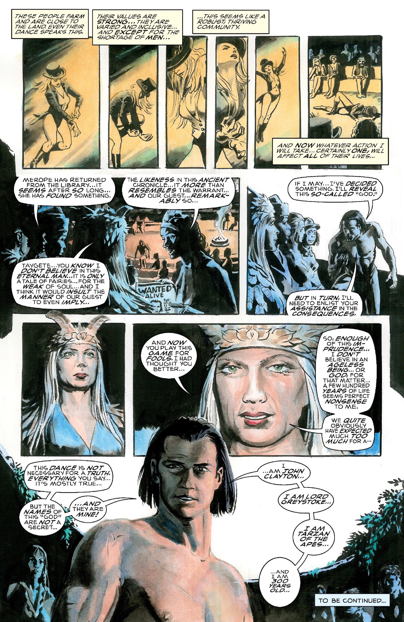 Read online The Once and Future Tarzan comic -  Issue # TPB - 21
