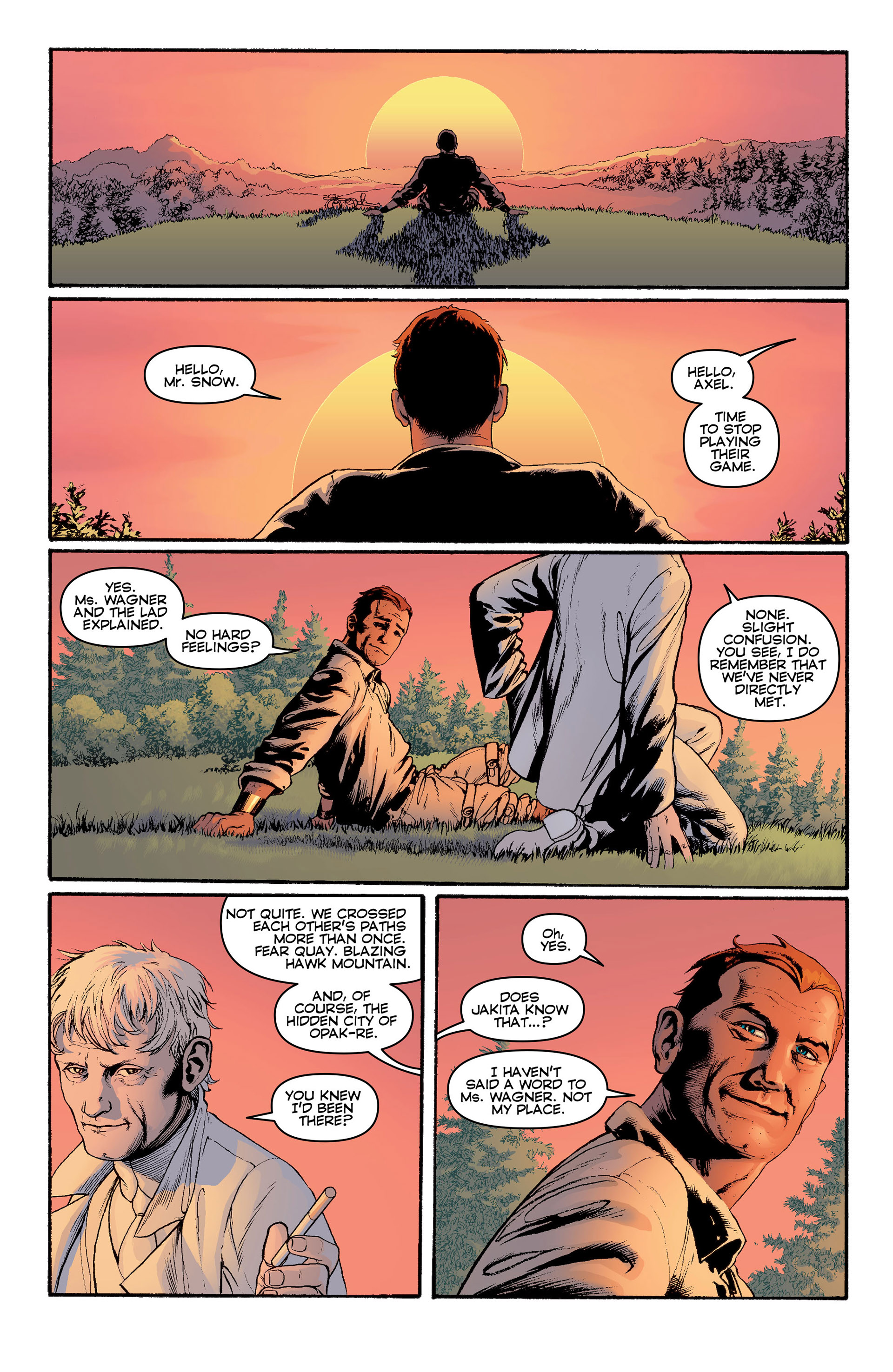 Read online Planetary comic -  Issue #15 - 9