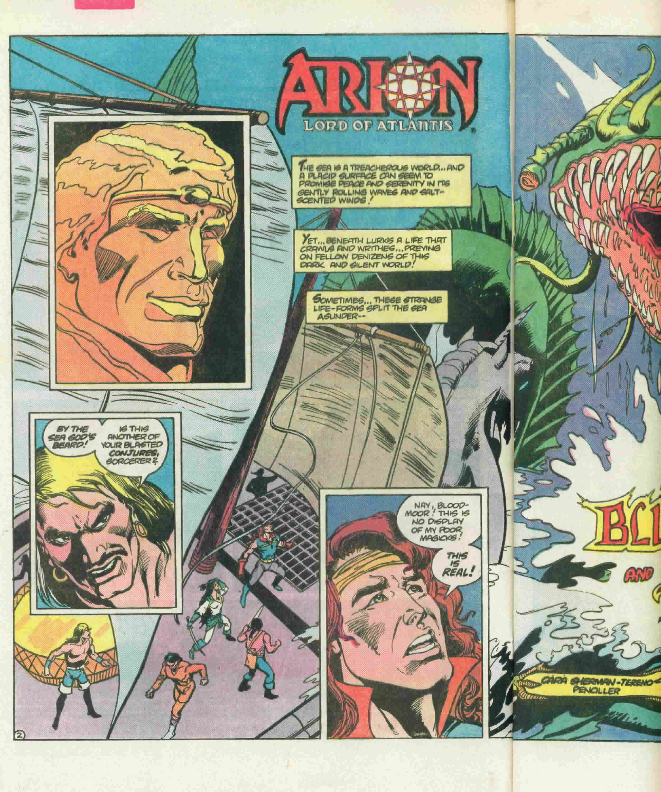 Read online Arion, Lord of Atlantis comic -  Issue #22 - 5