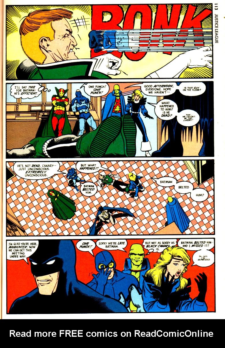 Read online Justice League International (1987) comic -  Issue #1-7 - A New Beginning - 114