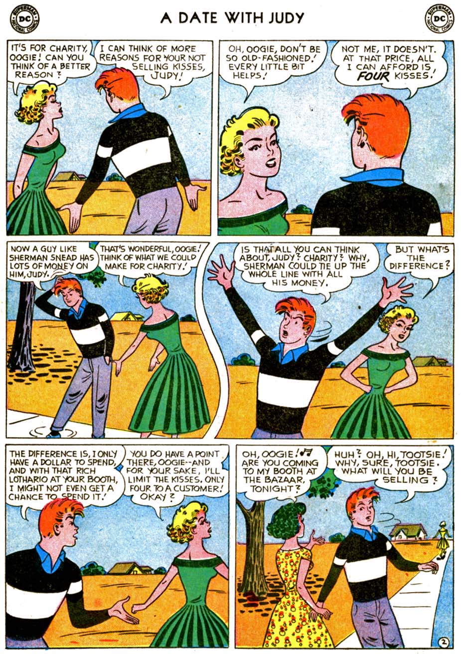 Read online A Date with Judy comic -  Issue #67 - 19