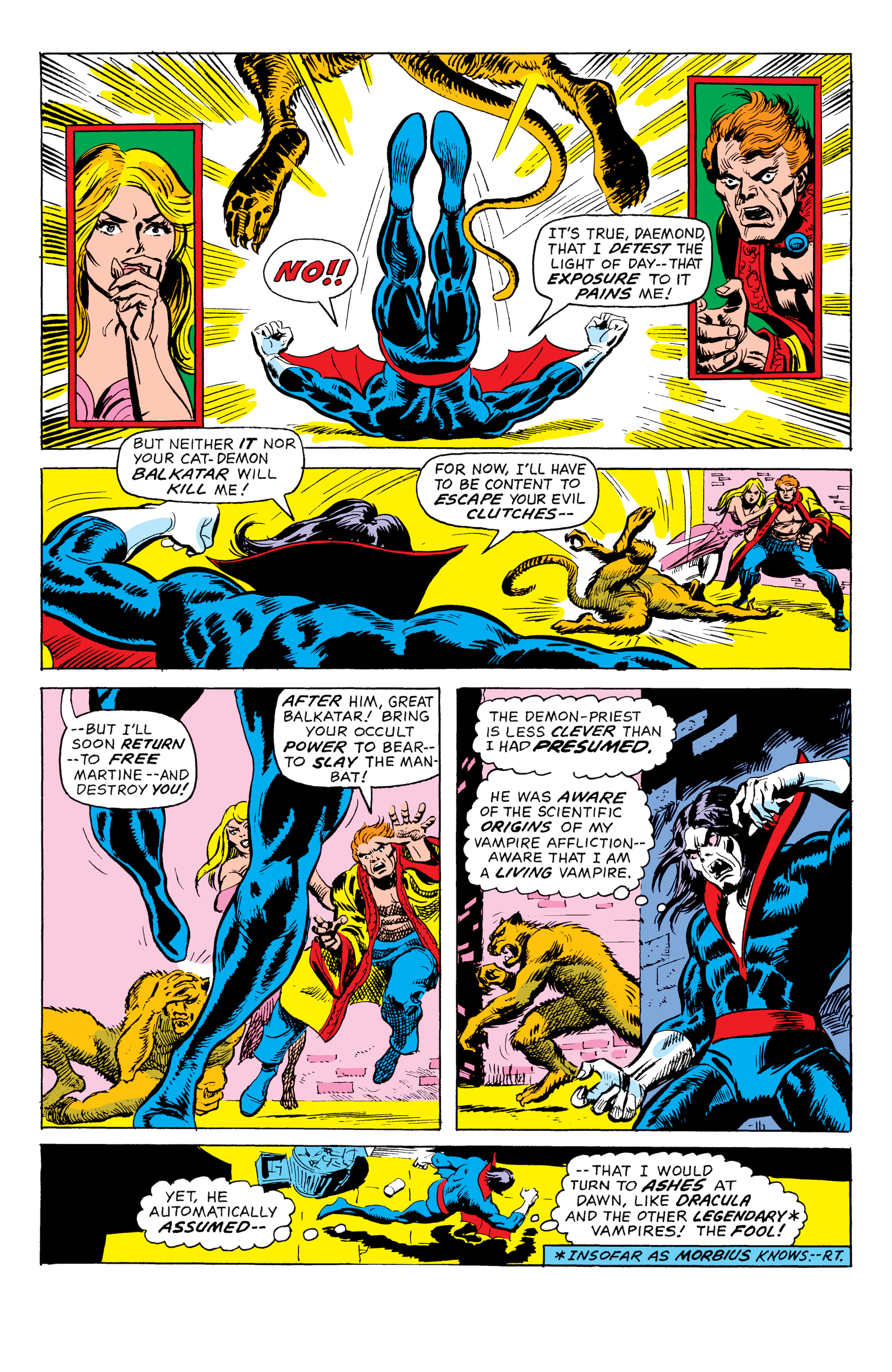 Read online Morbius Epic Collection comic -  Issue # The Living Vampire (Part 2) - 81