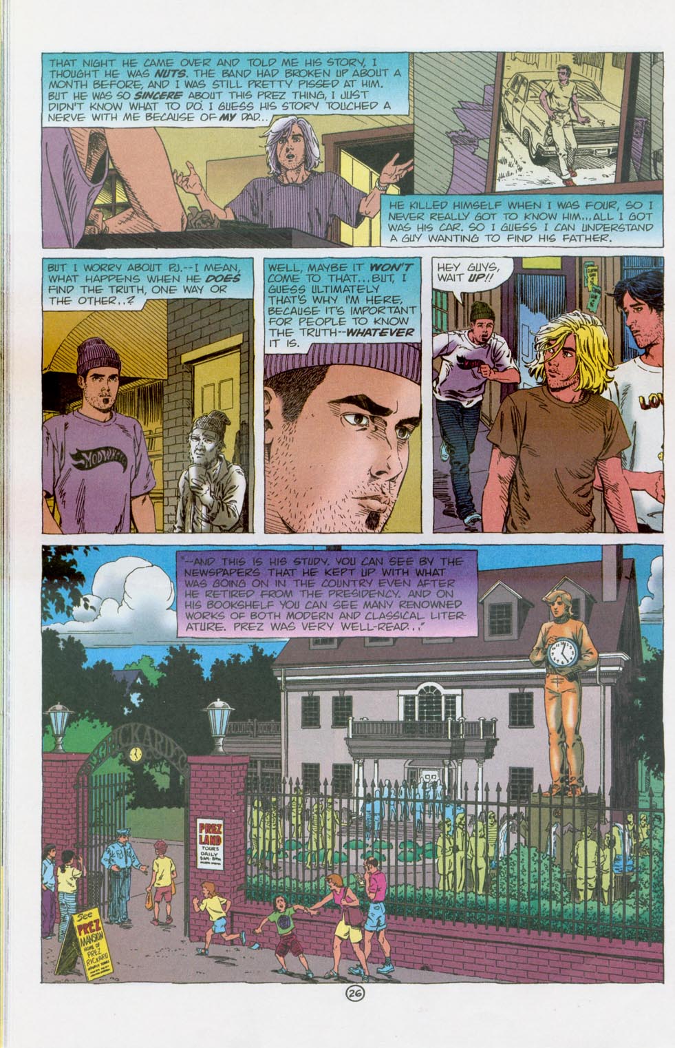 Read online Vertigo Visions: Prez comic -  Issue # Full - 27