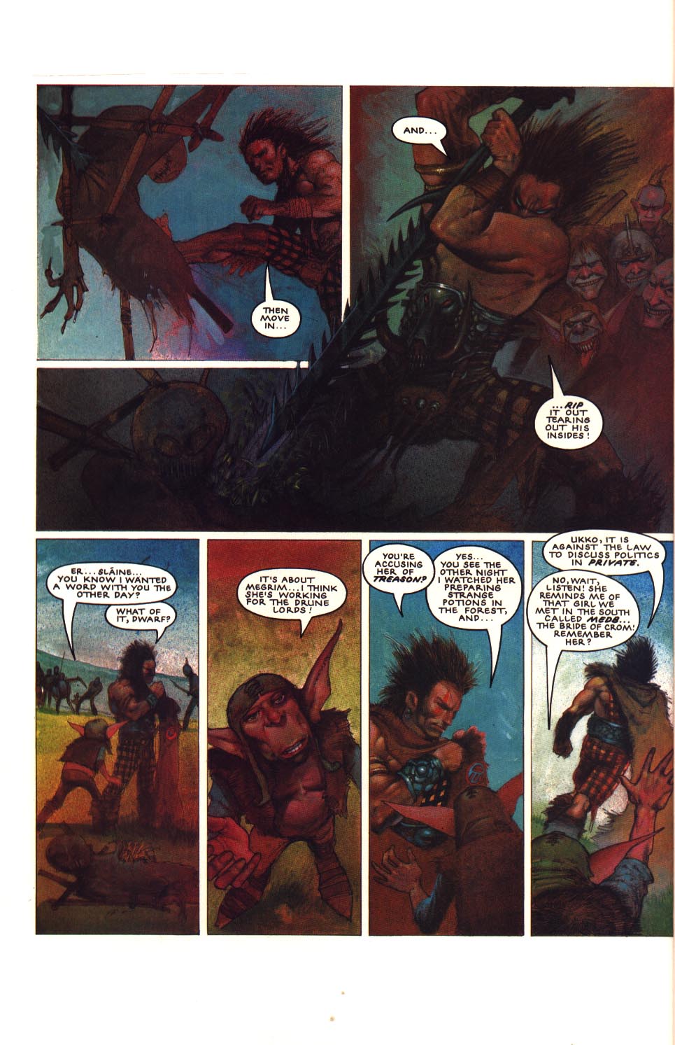 Read online Slaine: The Horned God (1998) comic -  Issue #2 - 9