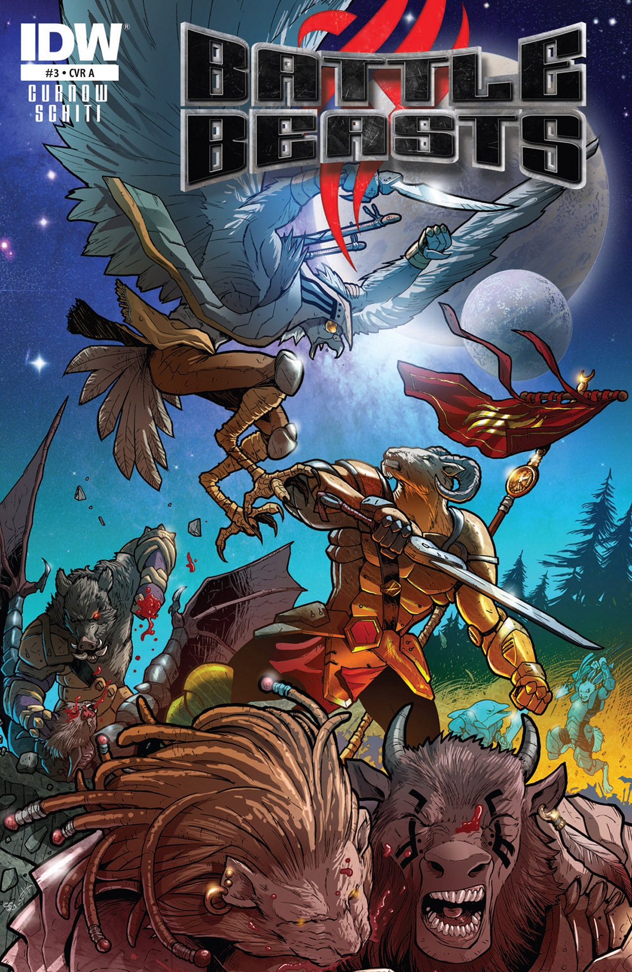 Read online Battle Beasts comic -  Issue #3 - 1