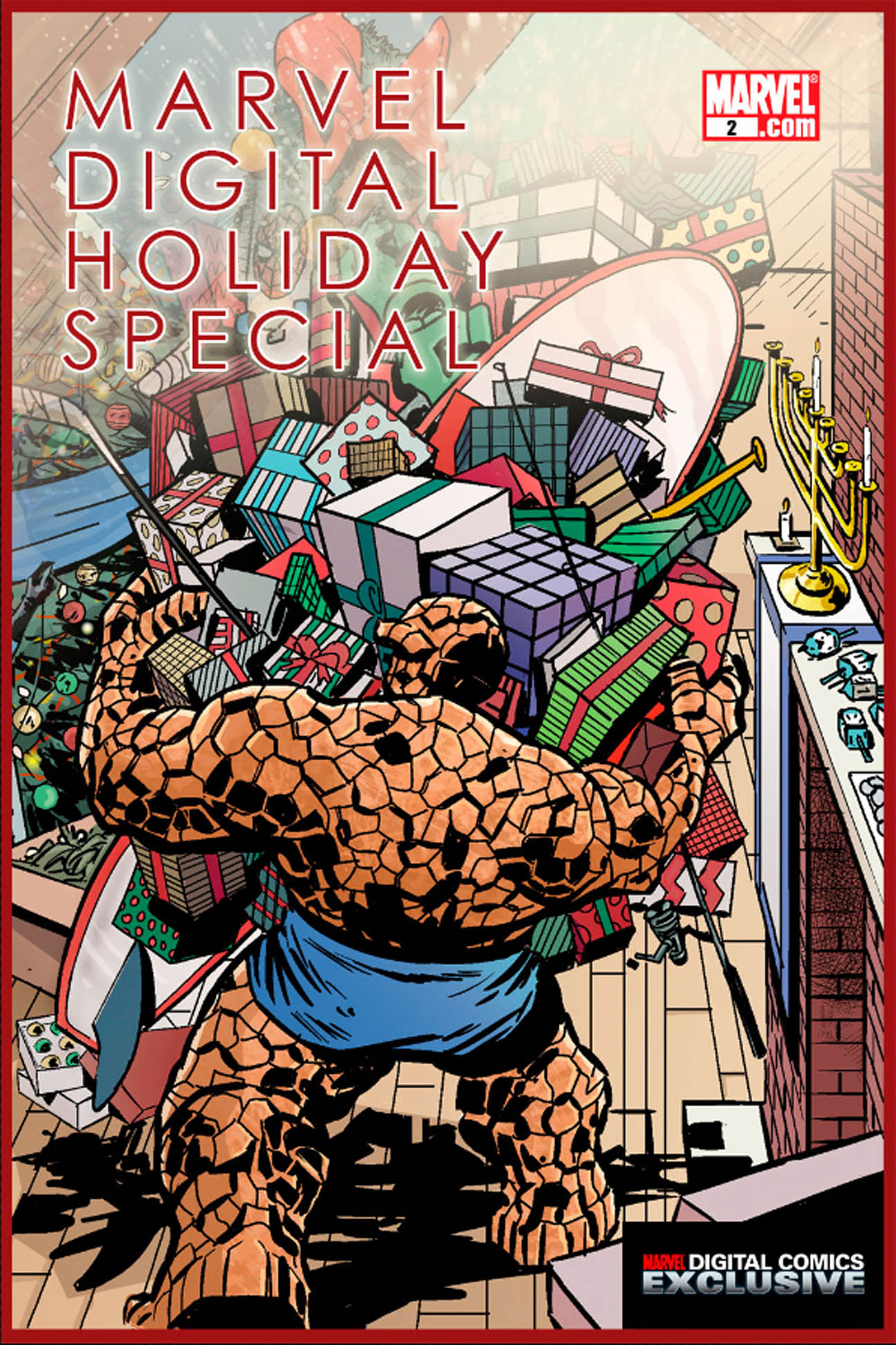Read online Marvel Digital Holiday Special comic -  Issue #2 - 1