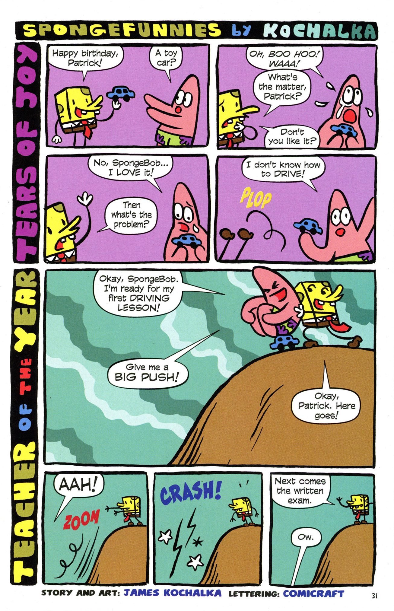 Read online SpongeBob Comics comic -  Issue #30 - 33
