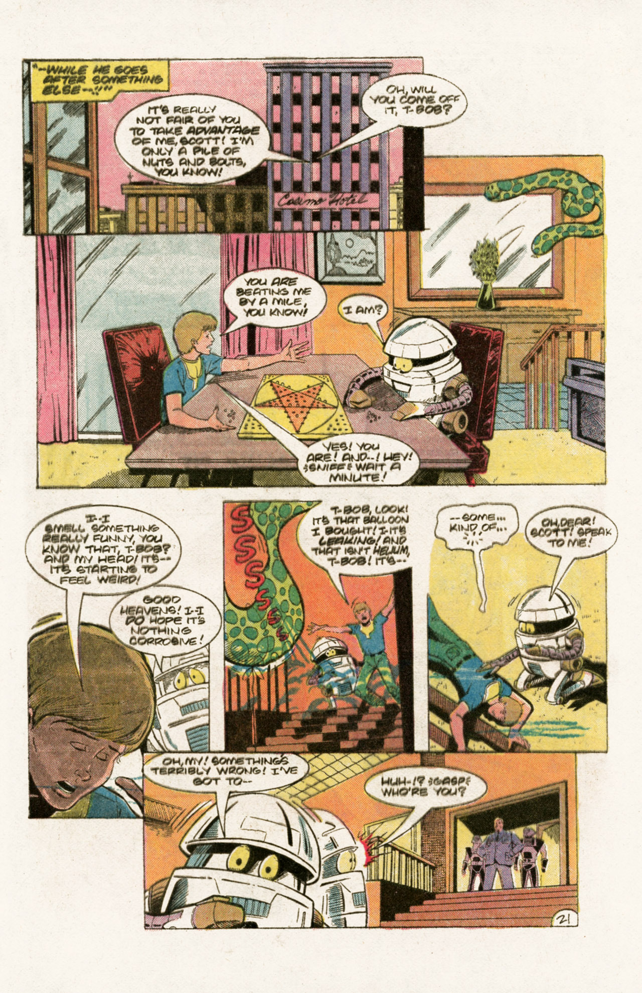 Read online MASK comic -  Issue #1 - 22