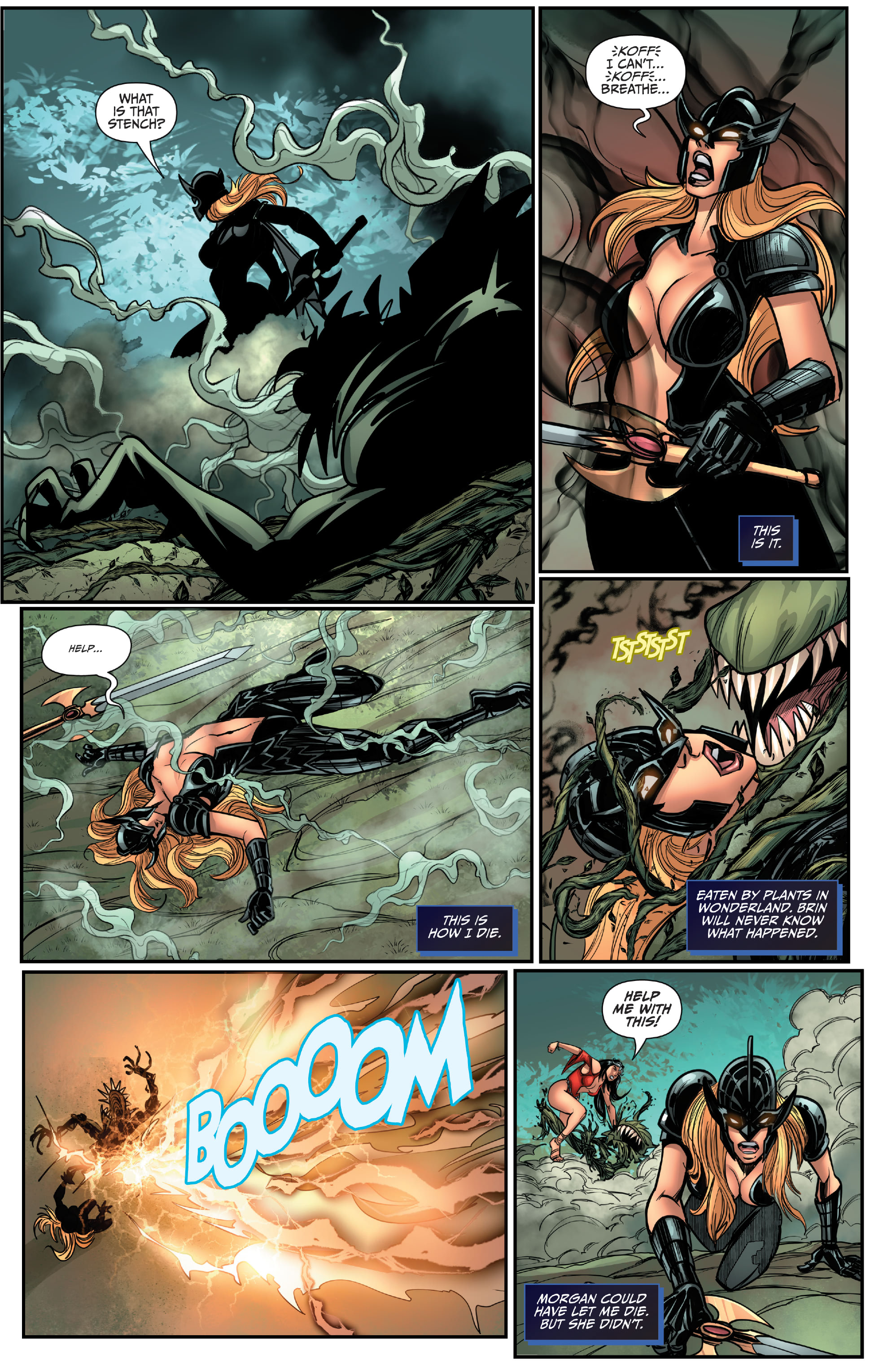 Read online Myths & Legends Quarterly: Black Knight – Fate of Legends comic -  Issue # Full - 39