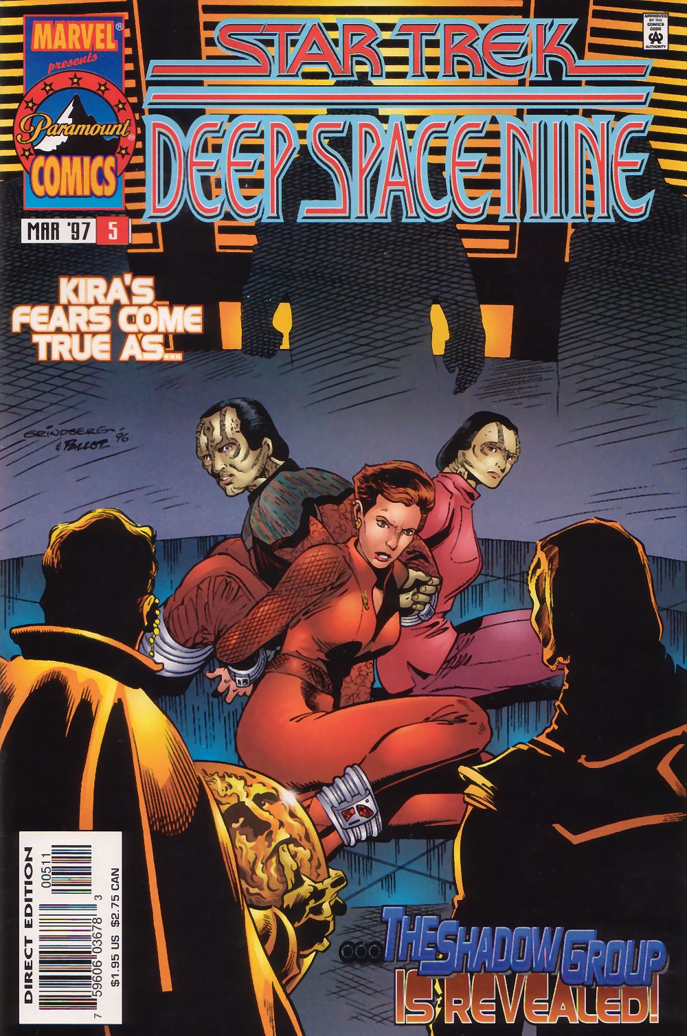 Read online Star Trek: Deep Space Nine (1996) comic -  Issue #5 - 1