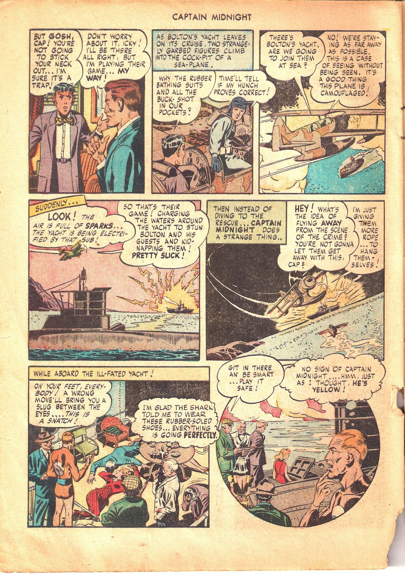 Read online Captain Midnight (1942) comic -  Issue #49 - 7