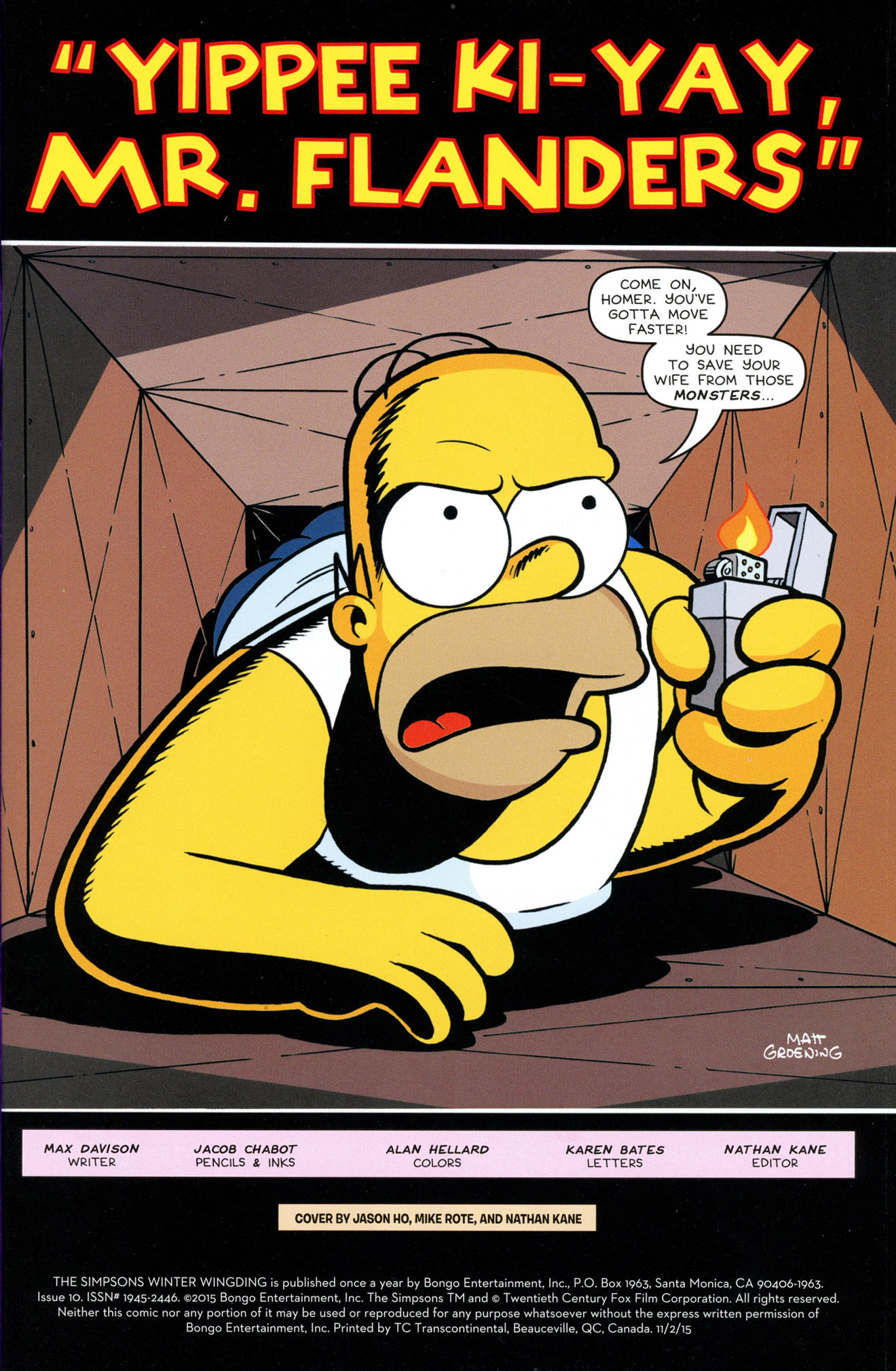 Read online The Simpsons Winter Wingding comic -  Issue #10 - 3