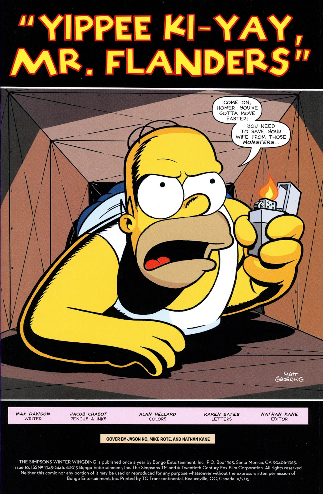 The Simpsons Winter Wingding issue 10 - Page 3