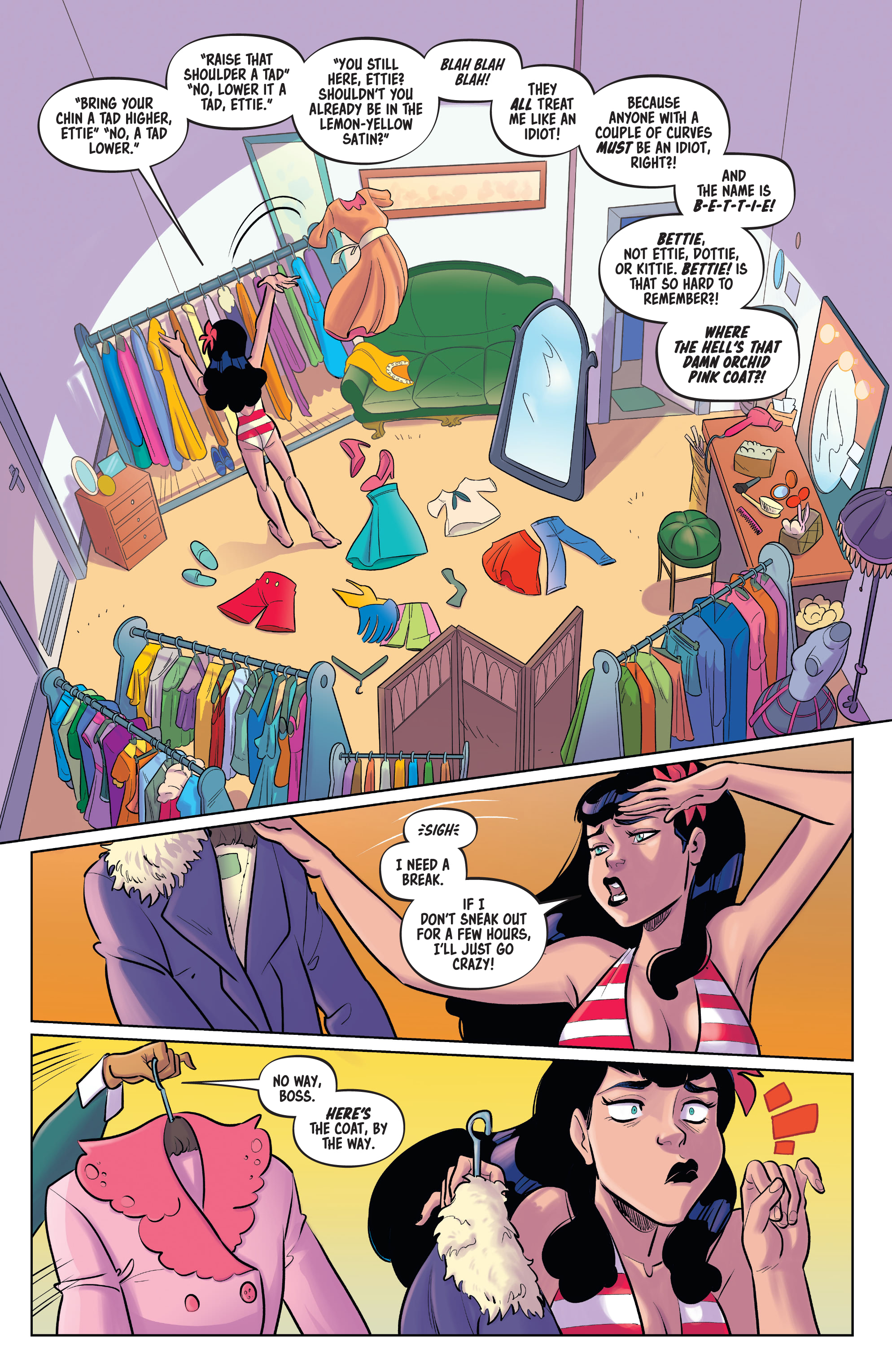 Read online Bettie Page (2023) comic -  Issue #1 - 10