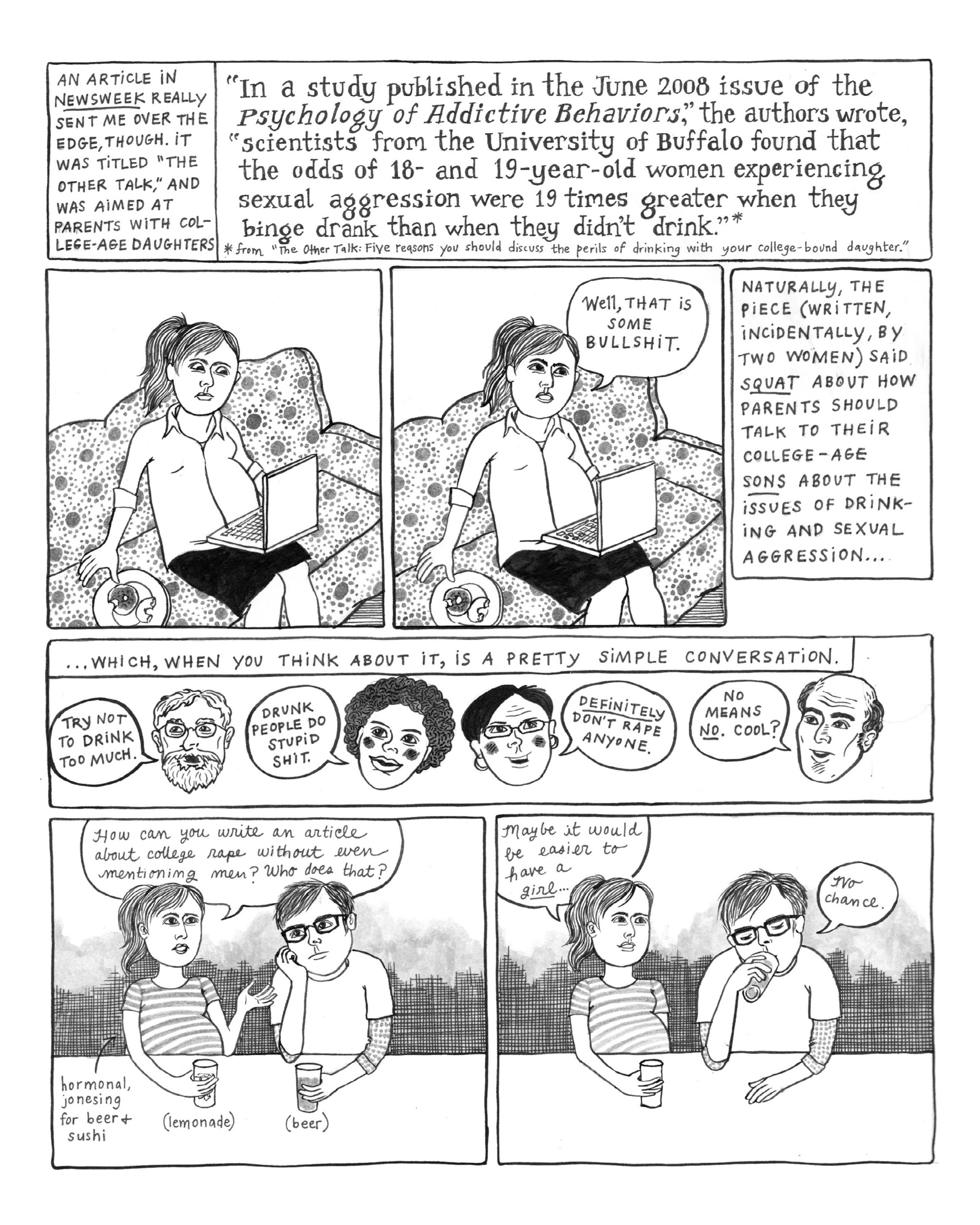Read online The Big Feminist BUT: Comics About Women comic -  Issue # TPB (Part 2) - 81