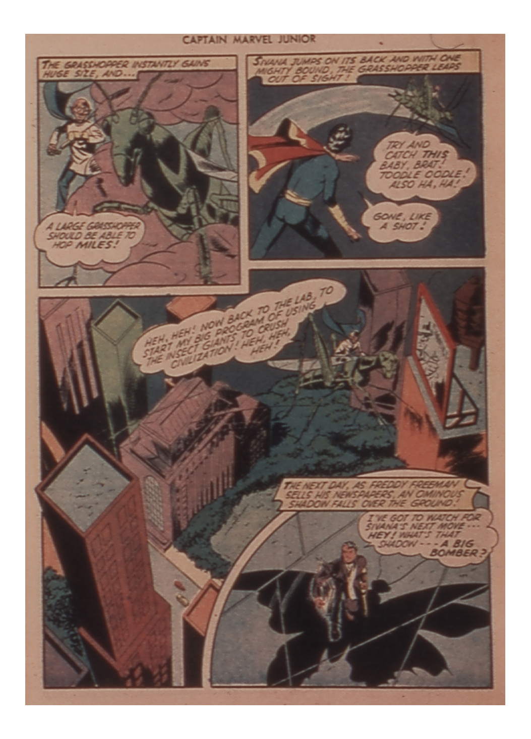 Read online Captain Marvel, Jr. comic -  Issue #12 - 38