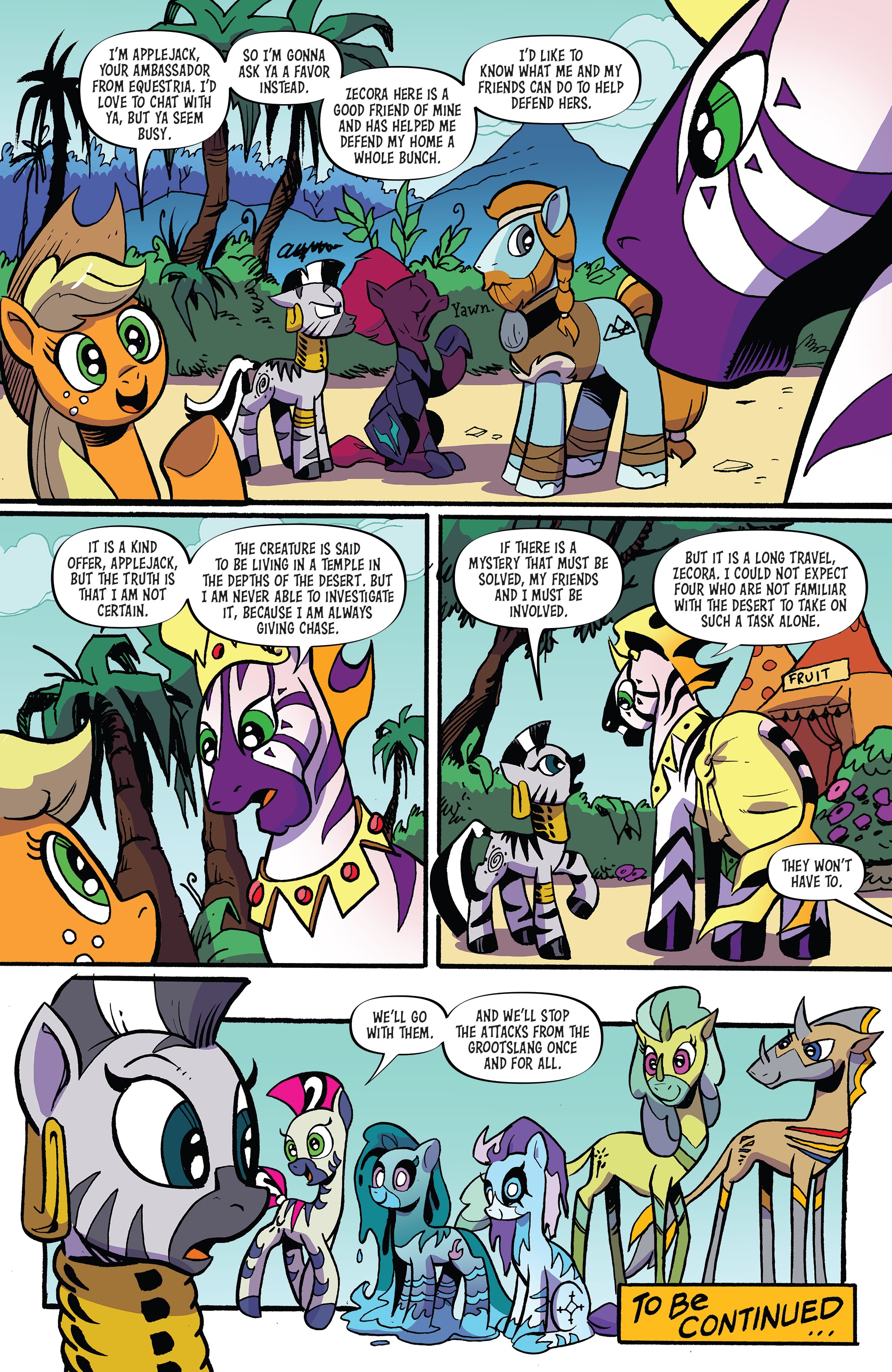 Read online My Little Pony: Friendship is Magic comic -  Issue #90 - 22