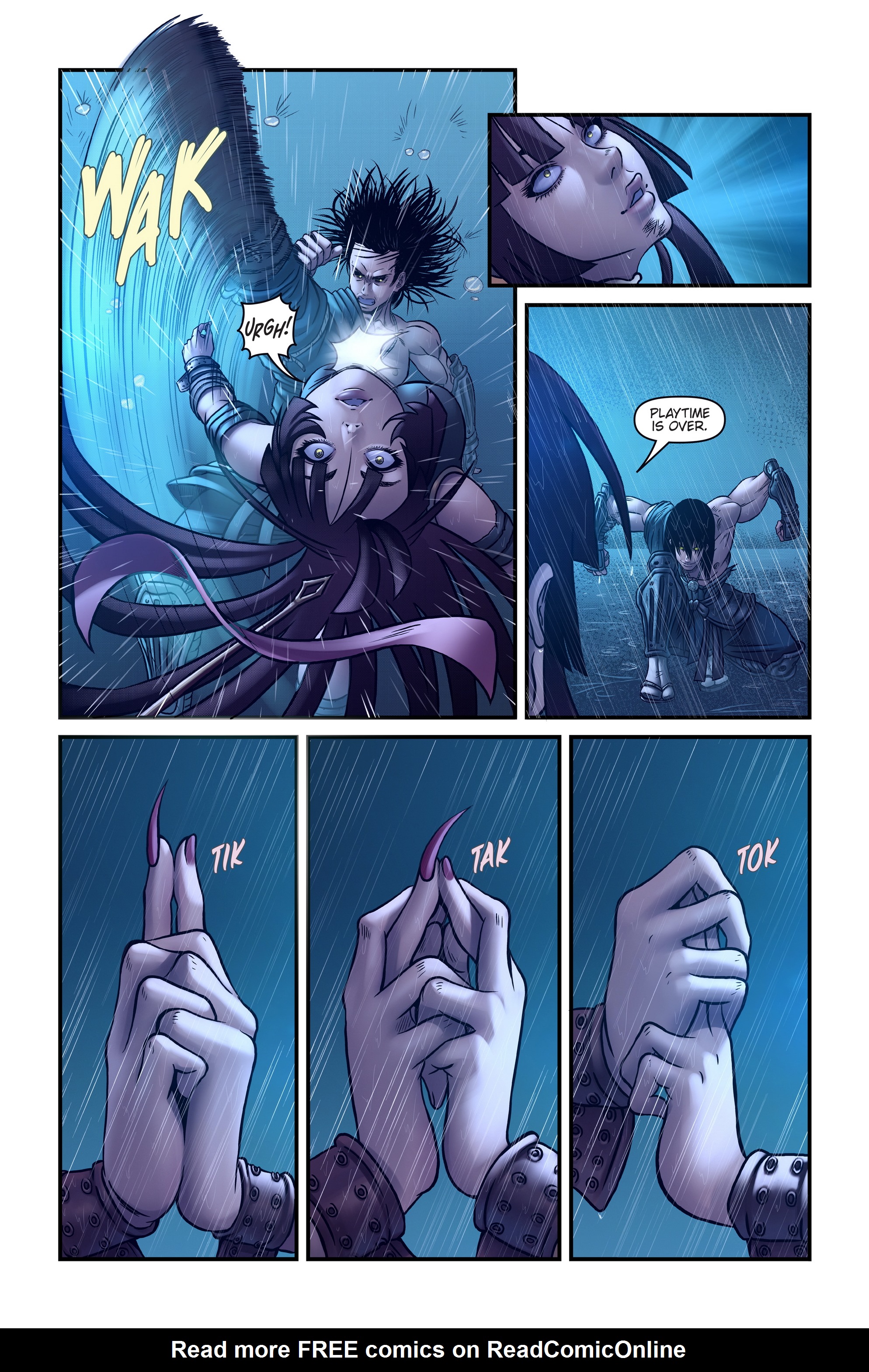 Read online Honor and Curse comic -  Issue #3 - 8