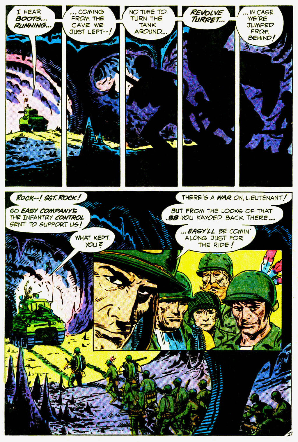 Read online G.I. Combat (1952) comic -  Issue #246 - 31