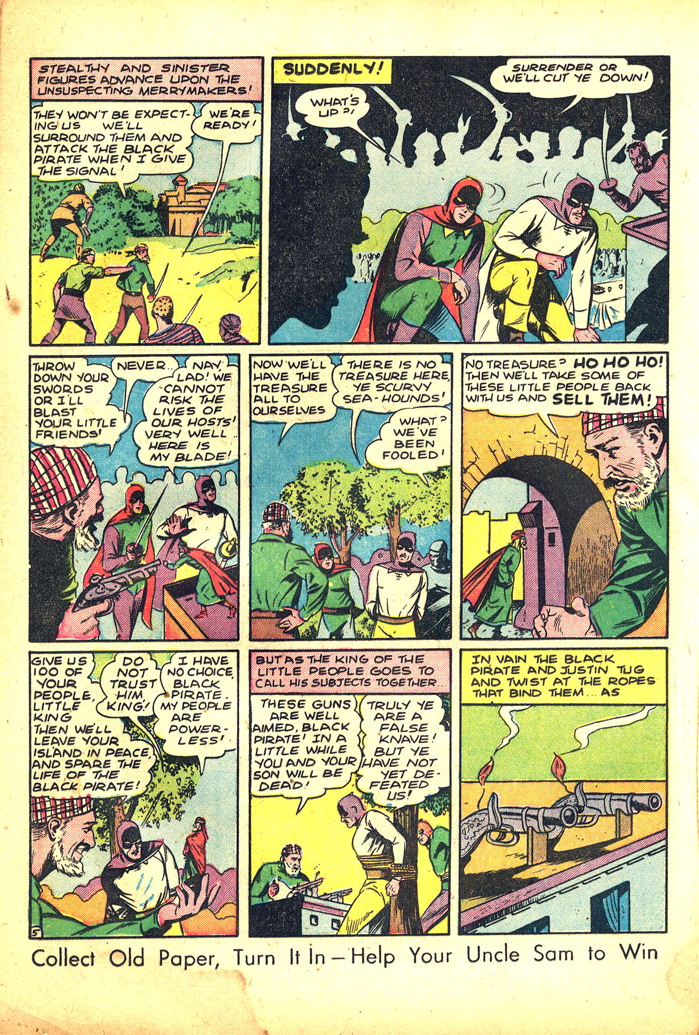 Read online Sensation (Mystery) Comics comic -  Issue #31 - 36