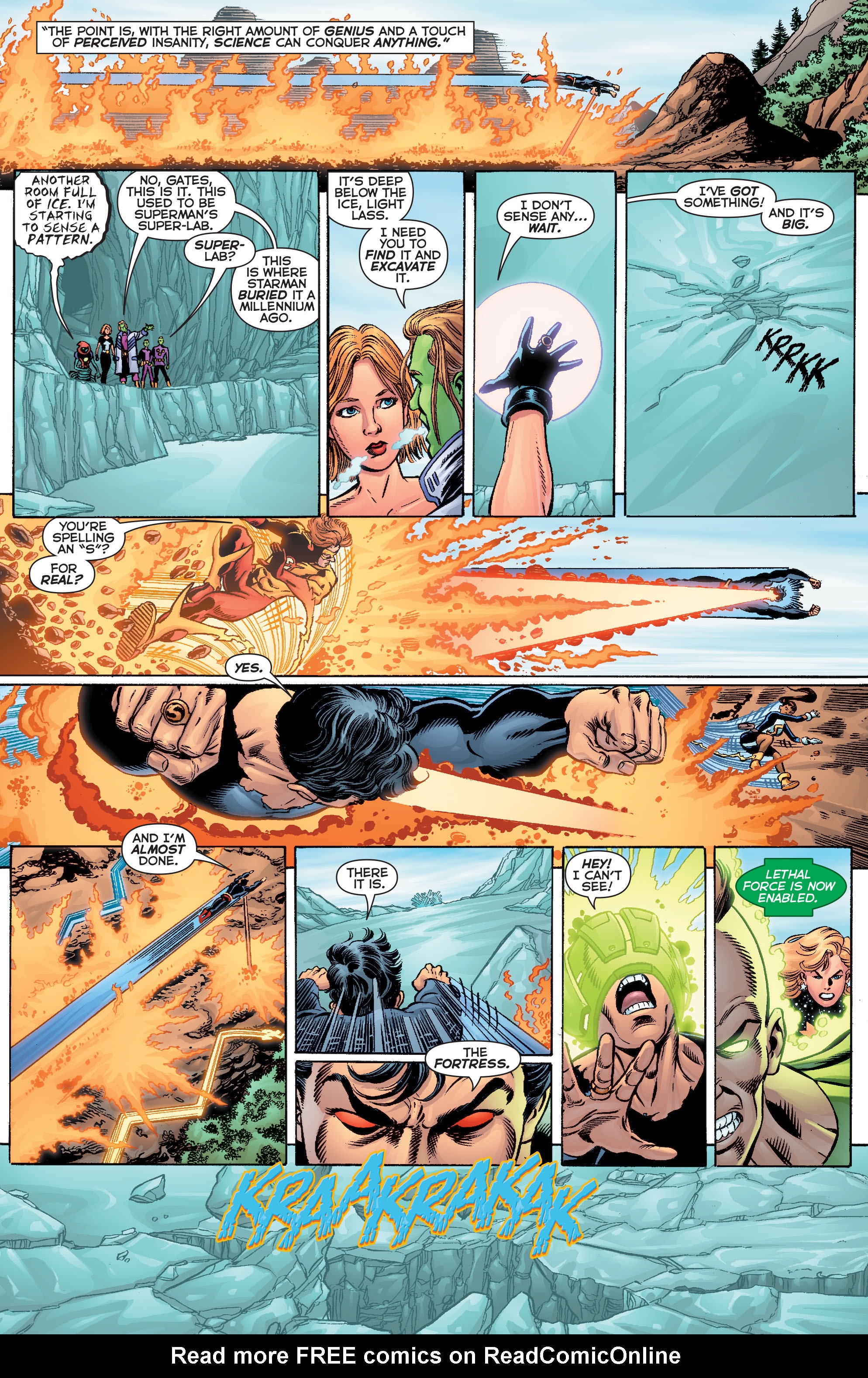 Read online Final Crisis: Legion of Three Worlds comic -  Issue #4 - 20