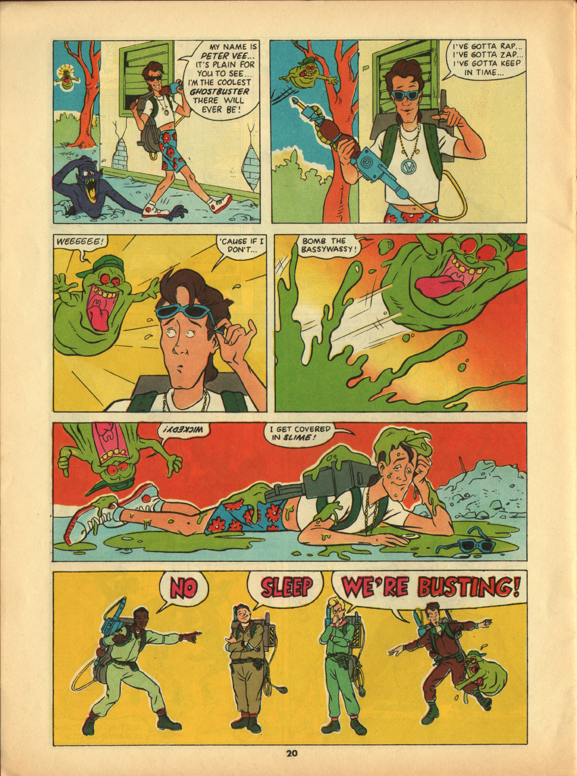 Read online The Real Ghostbusters comic -  Issue #19 - 20
