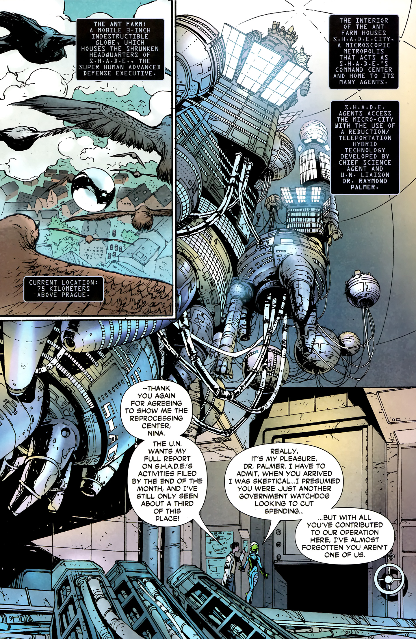 Read online Frankenstein, Agent of S.H.A.D.E. comic -  Issue #6 - 2