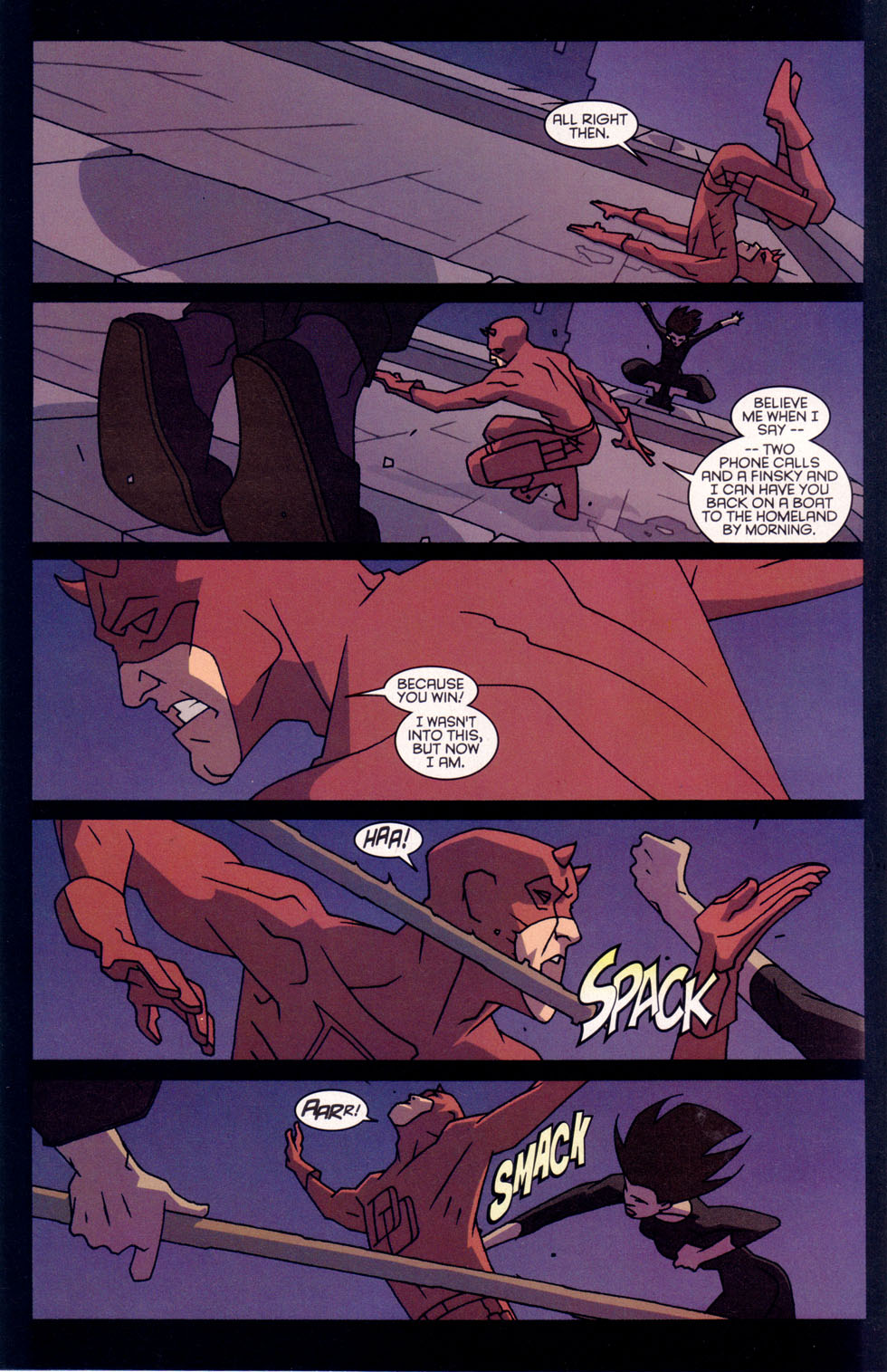 Read online Superman's Pal Jimmy Olsen comic -  Issue # Daredevil - Ninja (2001) - 19