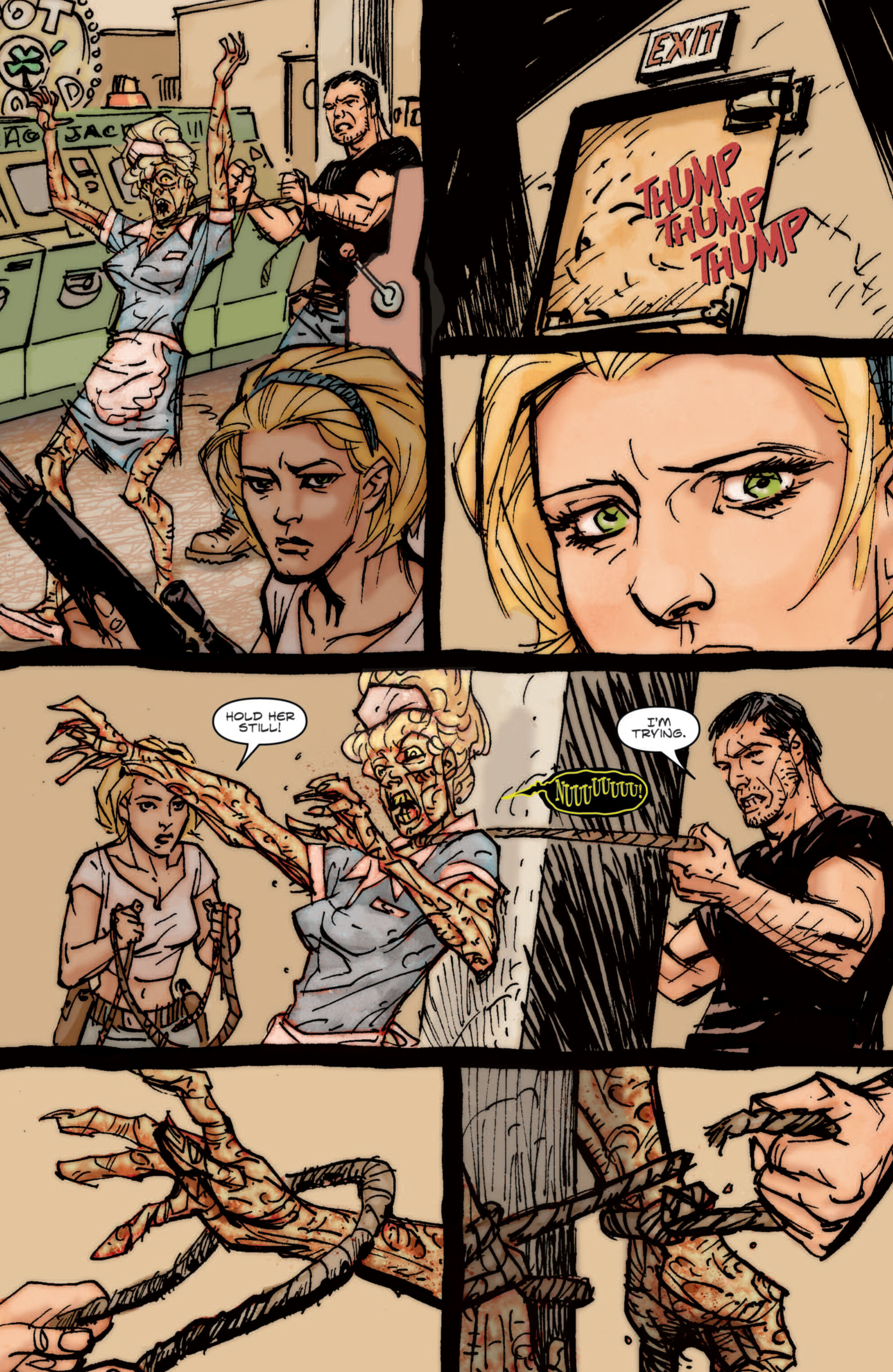 Read online Remains comic -  Issue #3 - 14