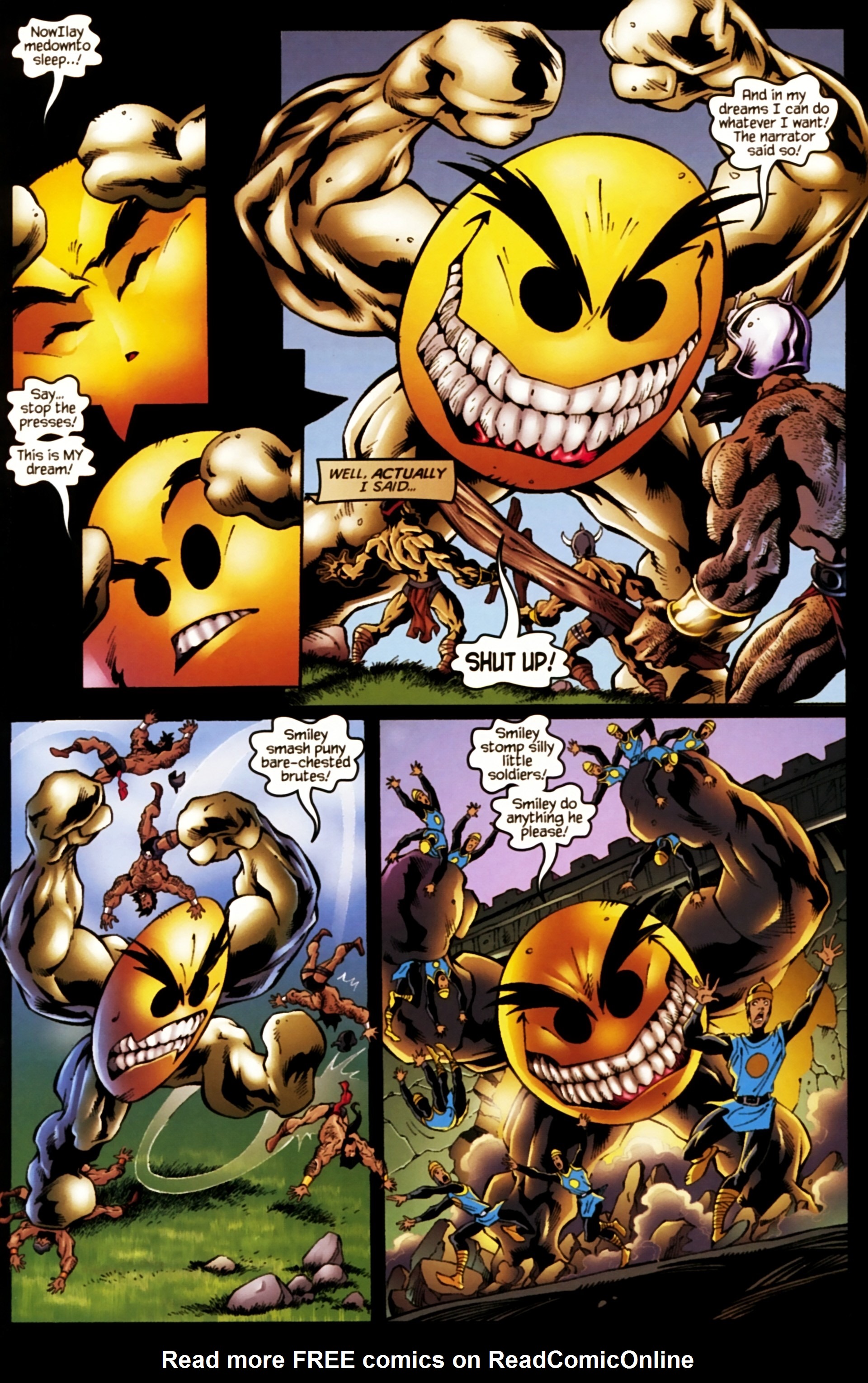 Read online Smiley: Have a Psychotic Day comic -  Issue # Full - 21