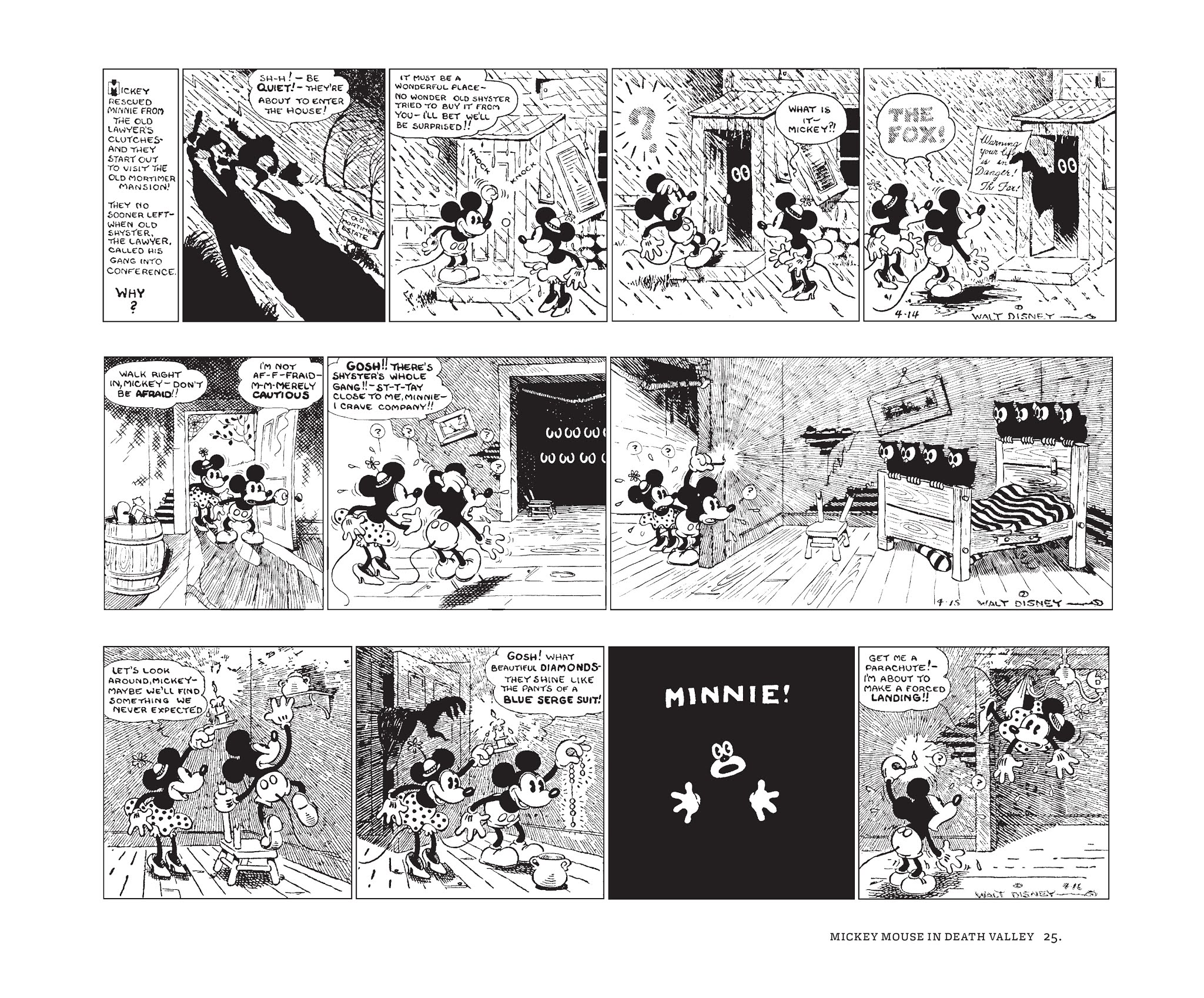 Read online Walt Disney's Mickey Mouse by Floyd Gottfredson comic -  Issue # TPB 1 (Part 1) - 25