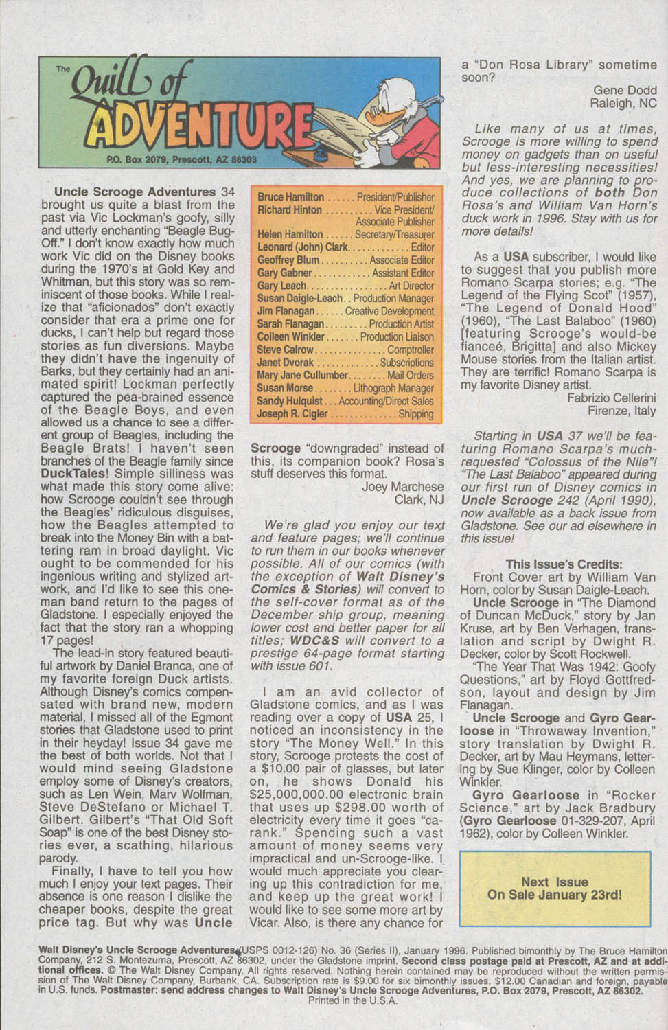 Read online Walt Disney's Uncle Scrooge Adventures comic -  Issue #36 - 34