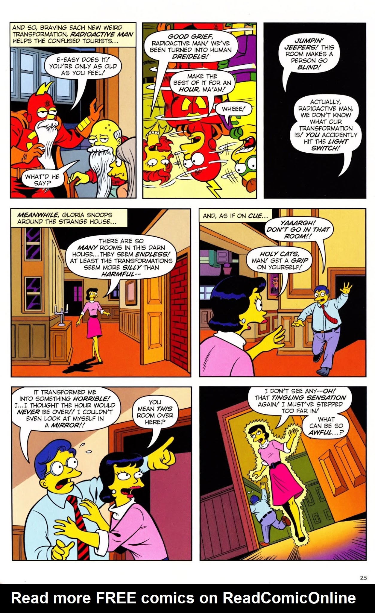 Read online Bongo Comics Presents Simpsons Super Spectacular comic -  Issue #7 - 27