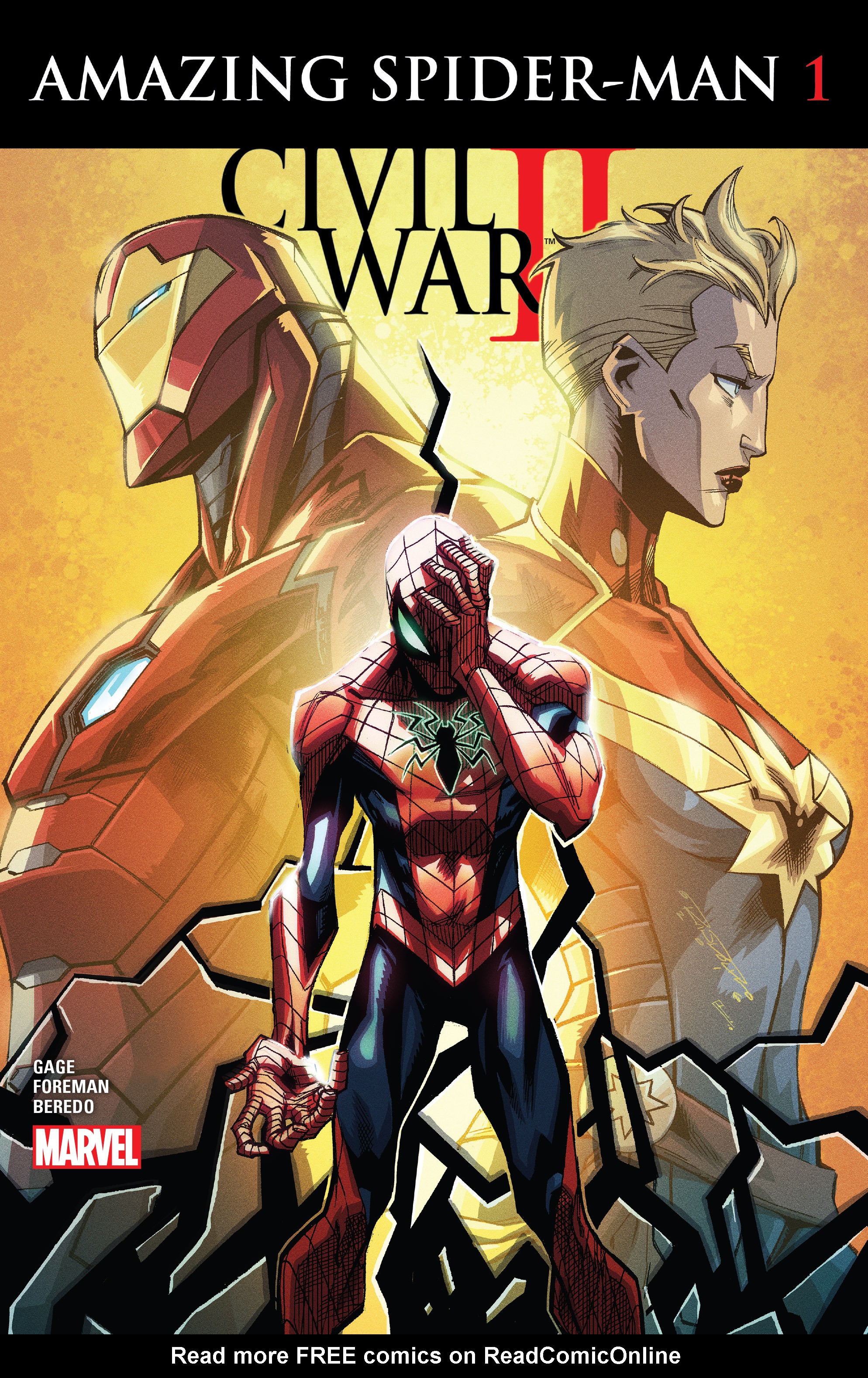 Read online Civil War II: Amazing Spider-Man comic -  Issue #1 - 1