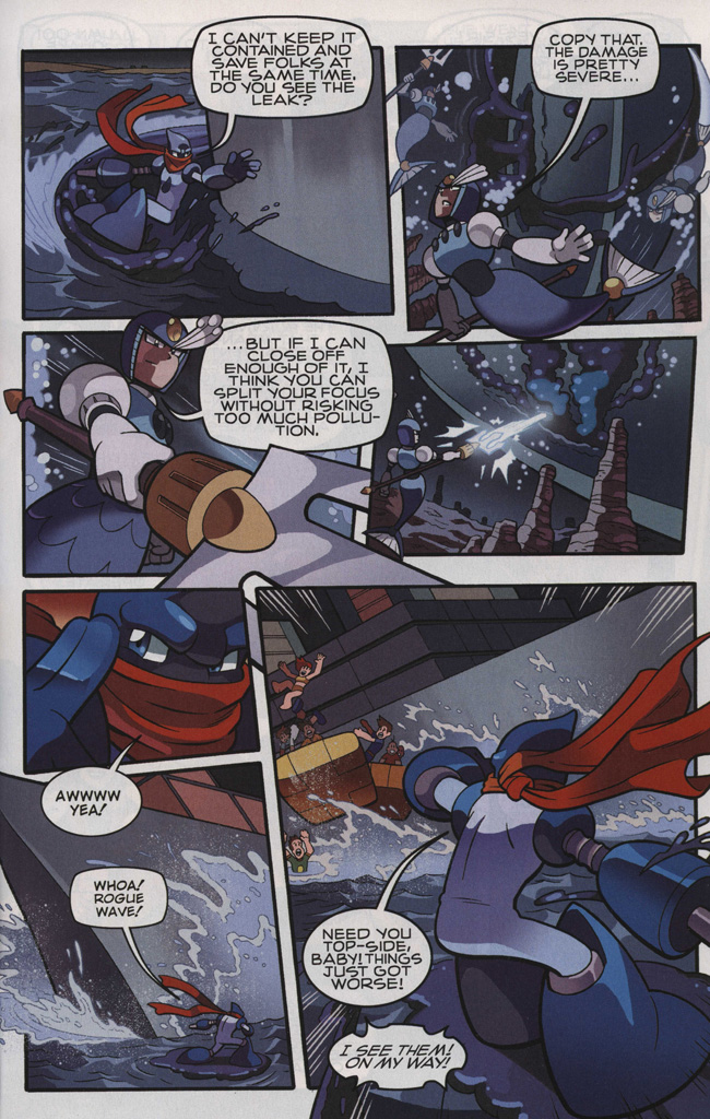 Read online Mega Man comic -  Issue #19 - 21