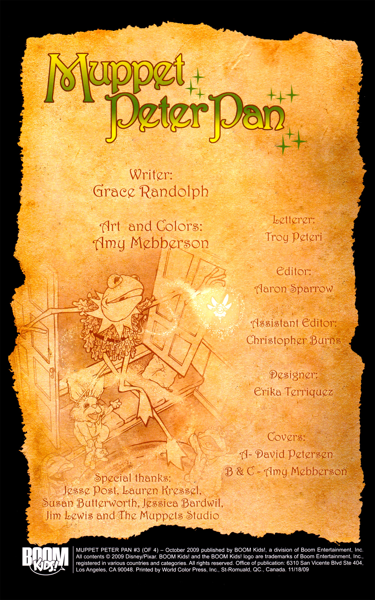 Read online Muppet Peter Pan comic -  Issue #3 - 2