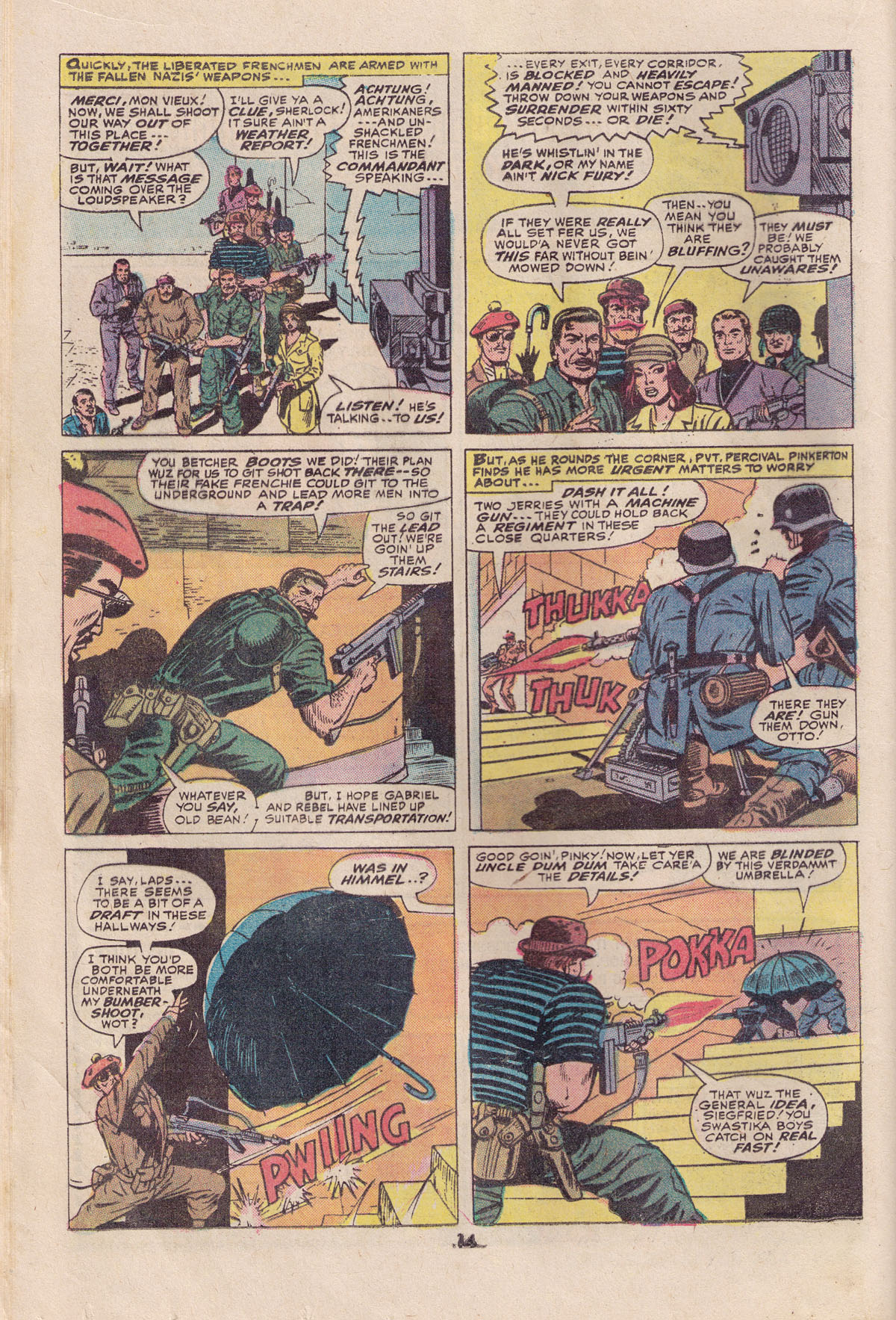 Read online Sgt. Fury comic -  Issue #113 - 16