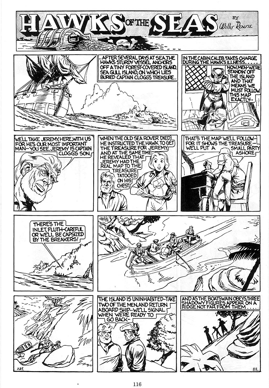 Read online Will Eisner's Hawks of the Seas comic -  Issue # TPB - 117