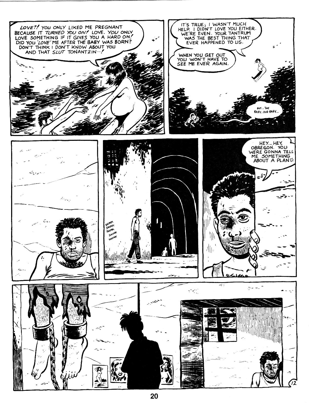 Read online Love and Rockets (1982) comic -  Issue #15 - 22