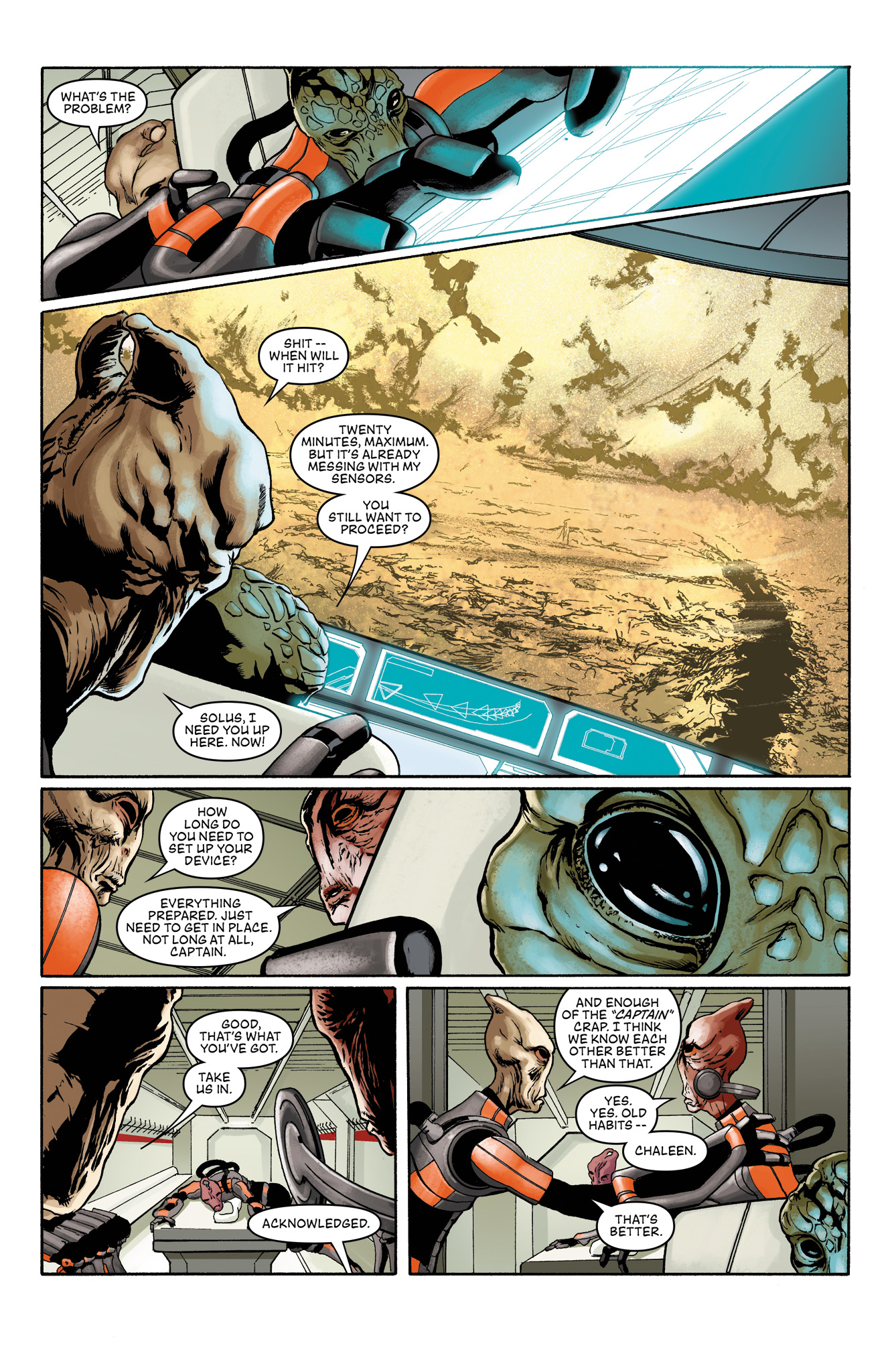 Read online Mass Effect: Foundation comic -  Issue #9 - 8