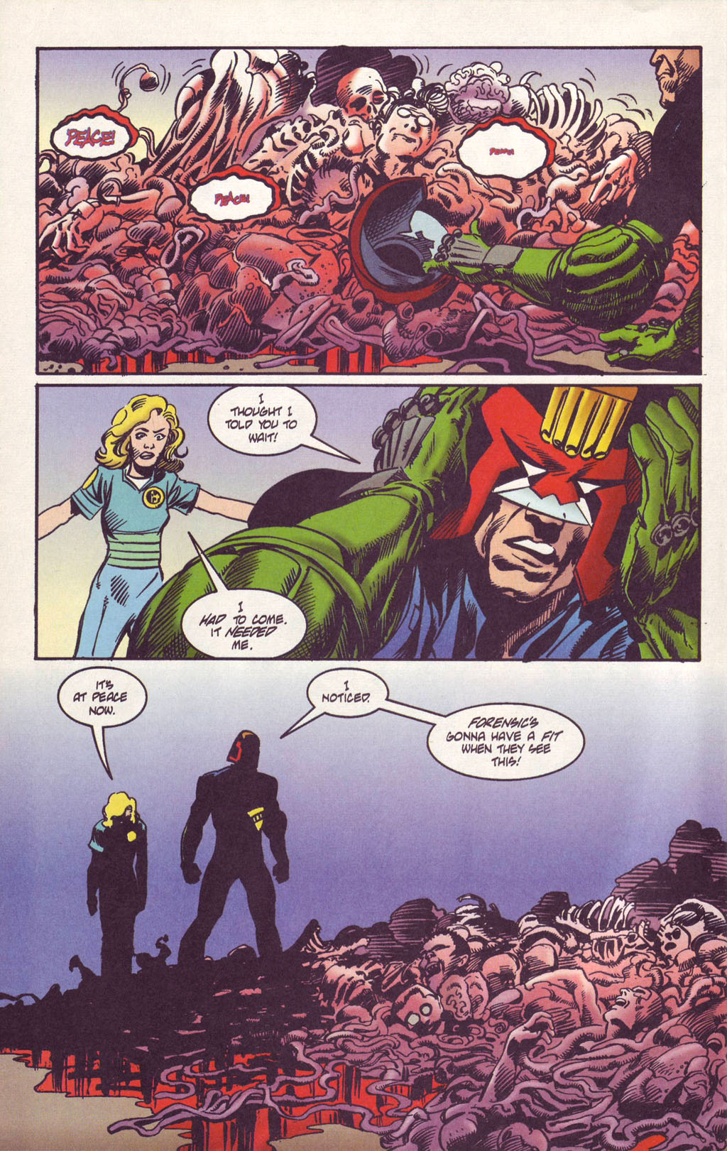 Read online Judge Dredd: Legends of the Law comic -  Issue #4 - 22