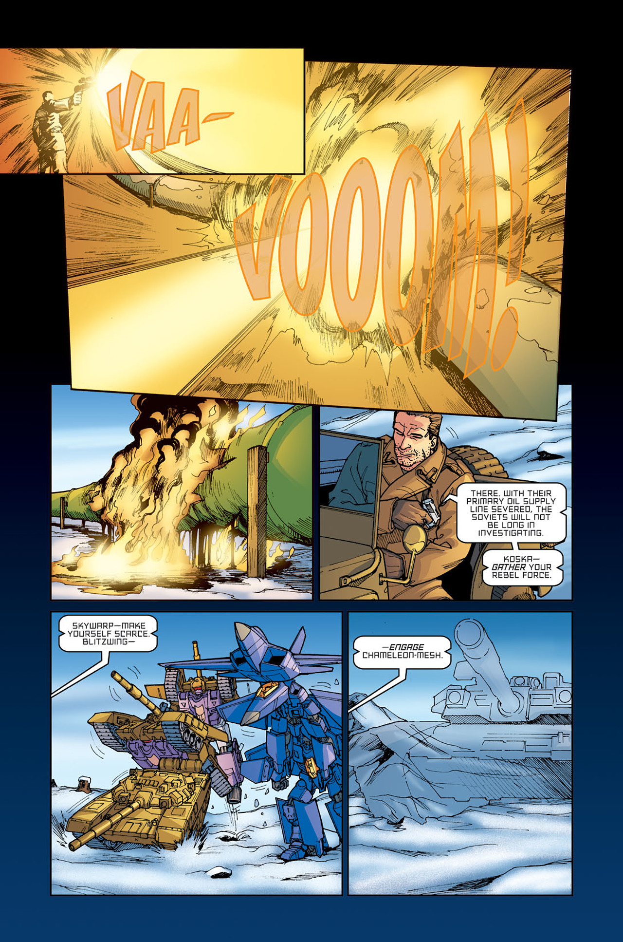 Read online The Transformers: Escalation comic -  Issue #3 - 8