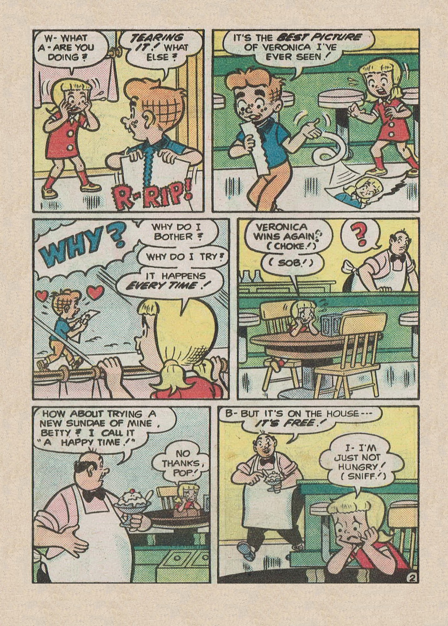 Read online Little Archie Comics Digest Magazine comic -  Issue #25 - 76