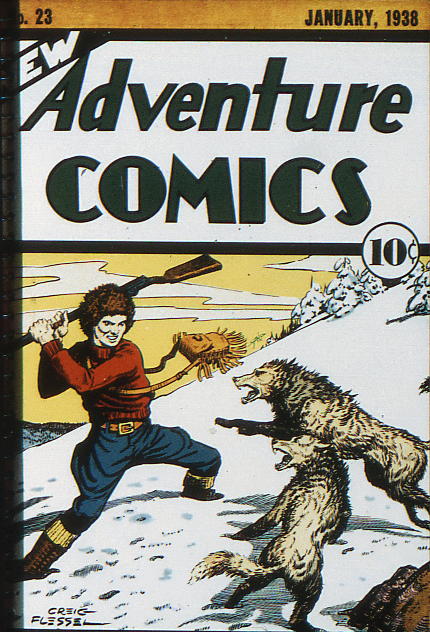 Read online Adventure Comics (1938) comic -  Issue #23 - 1