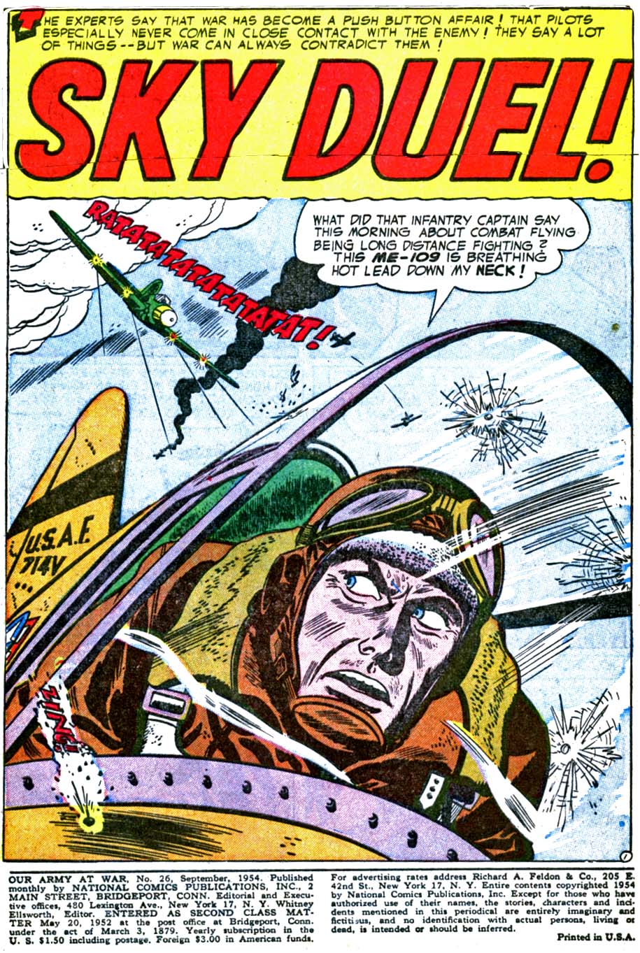 Read online Our Army at War (1952) comic -  Issue #26 - 3