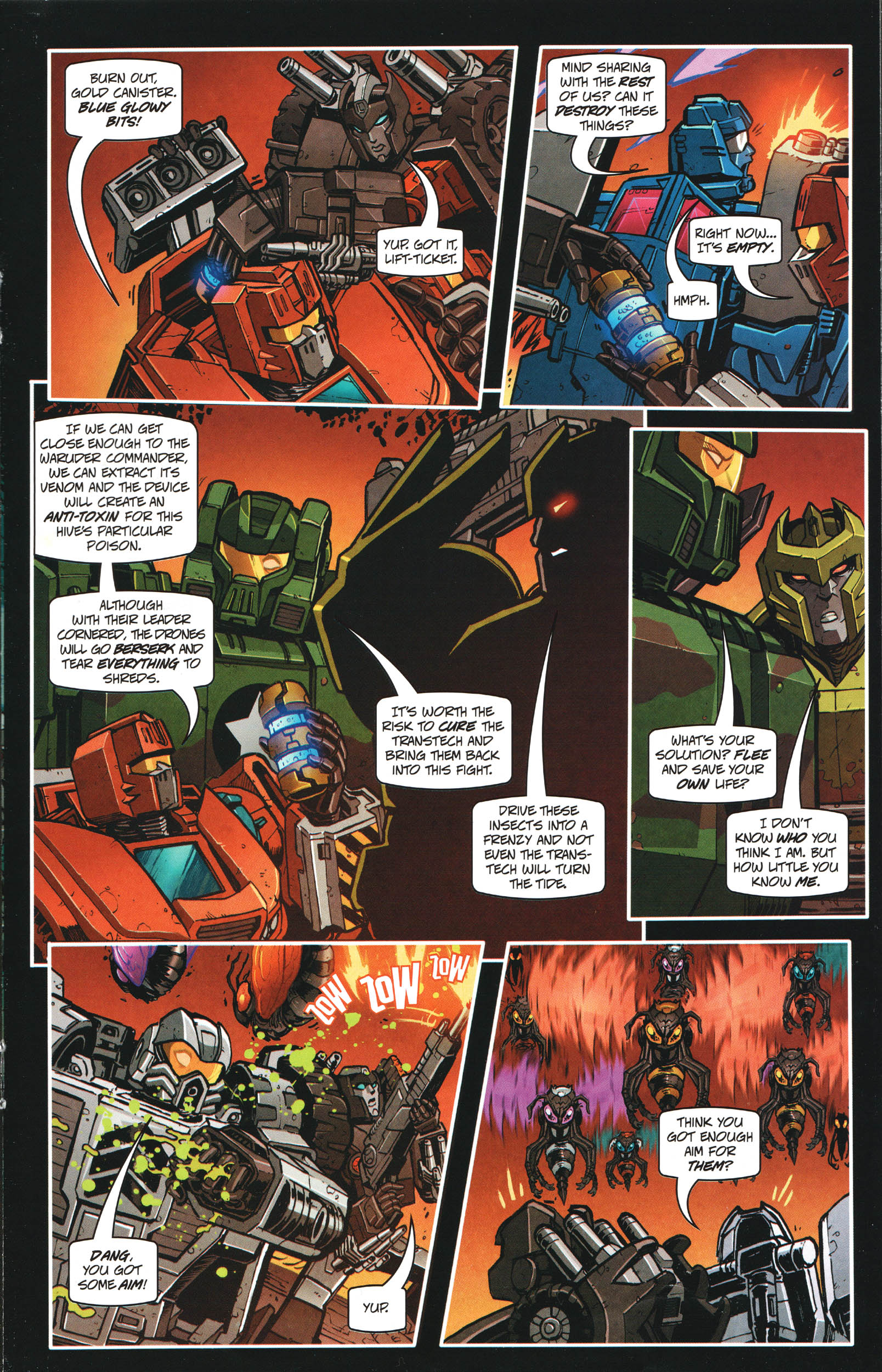 Read online Transformers: Timelines comic -  Issue #11 - 19